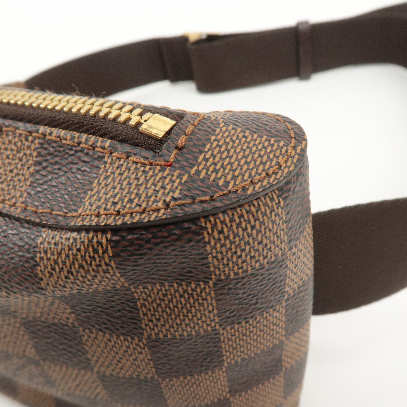 Louis Vuitton Damier Ebene Geronimos Body Bag Waist Bag N51994 Used