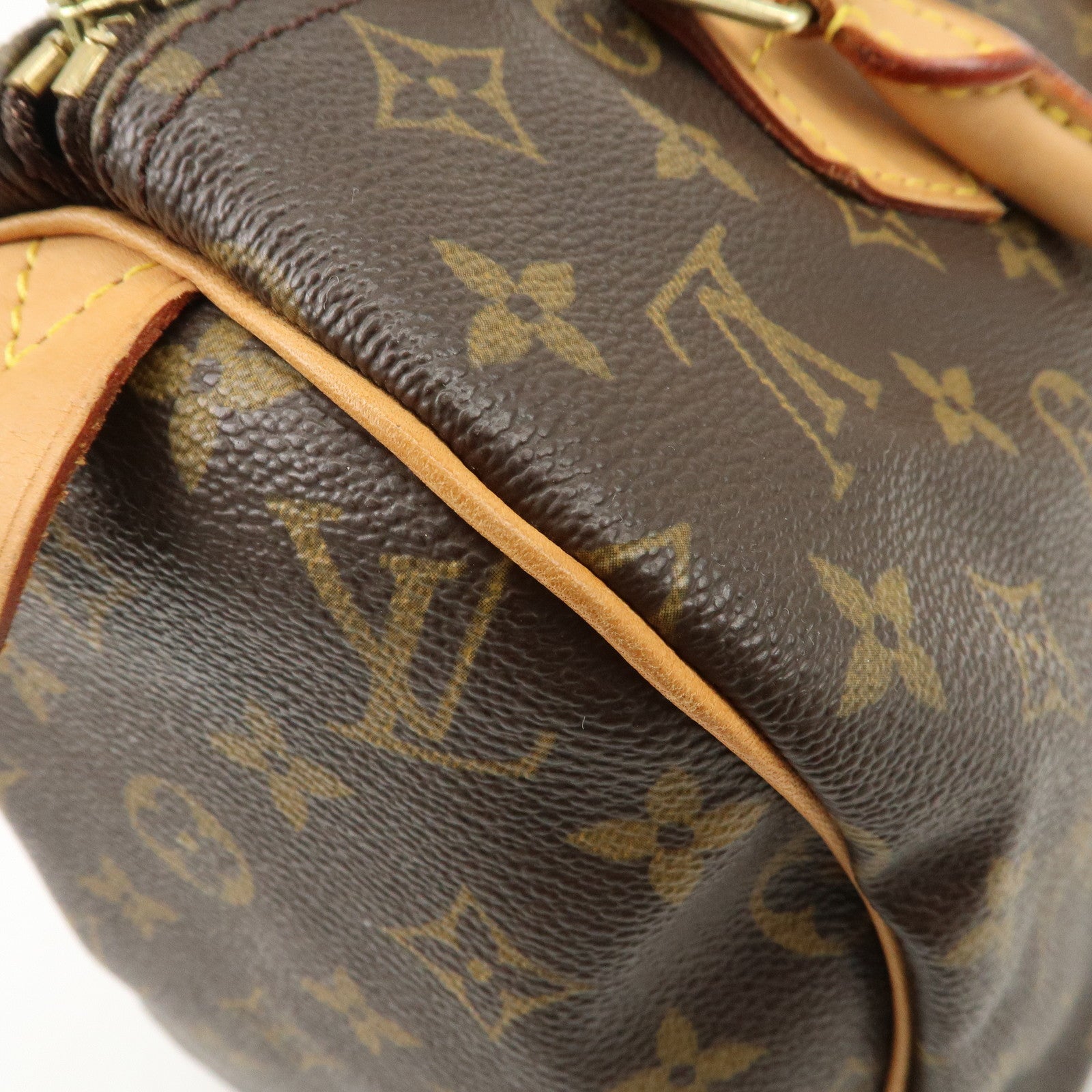 Louis Vuitton Monogram Speedy 30 Hand Bag Boston Bag M41526 Used