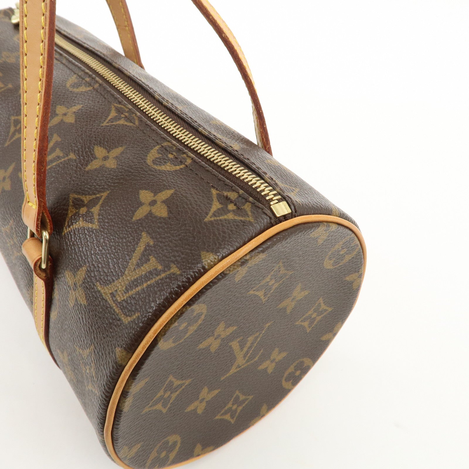 Louis Vuitton Monogram Papillon 26 Hand Bag New Style M51386 Used