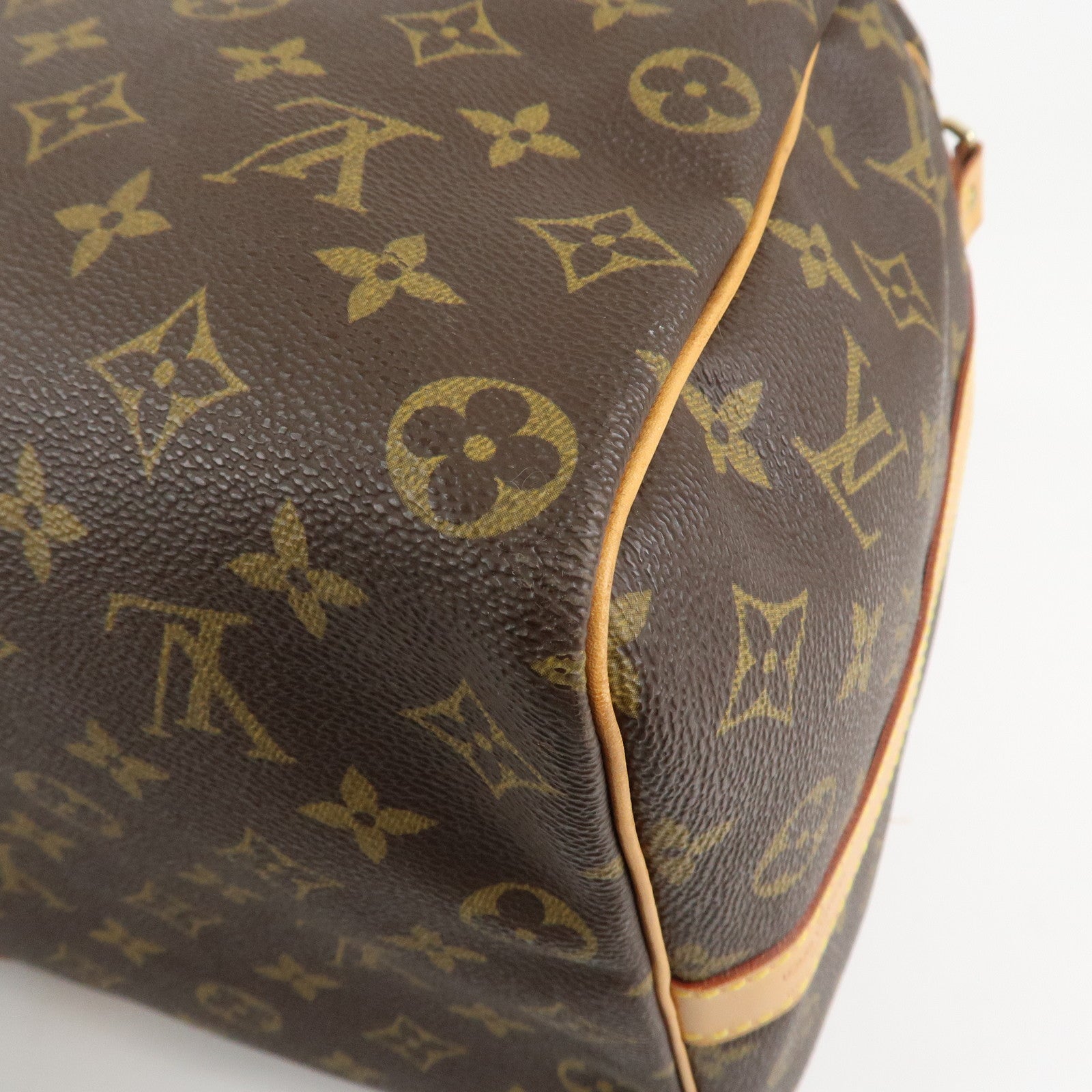 Louis Vuitton Monogram Keep All Bandouliere 50 
Shoulder Strap Used