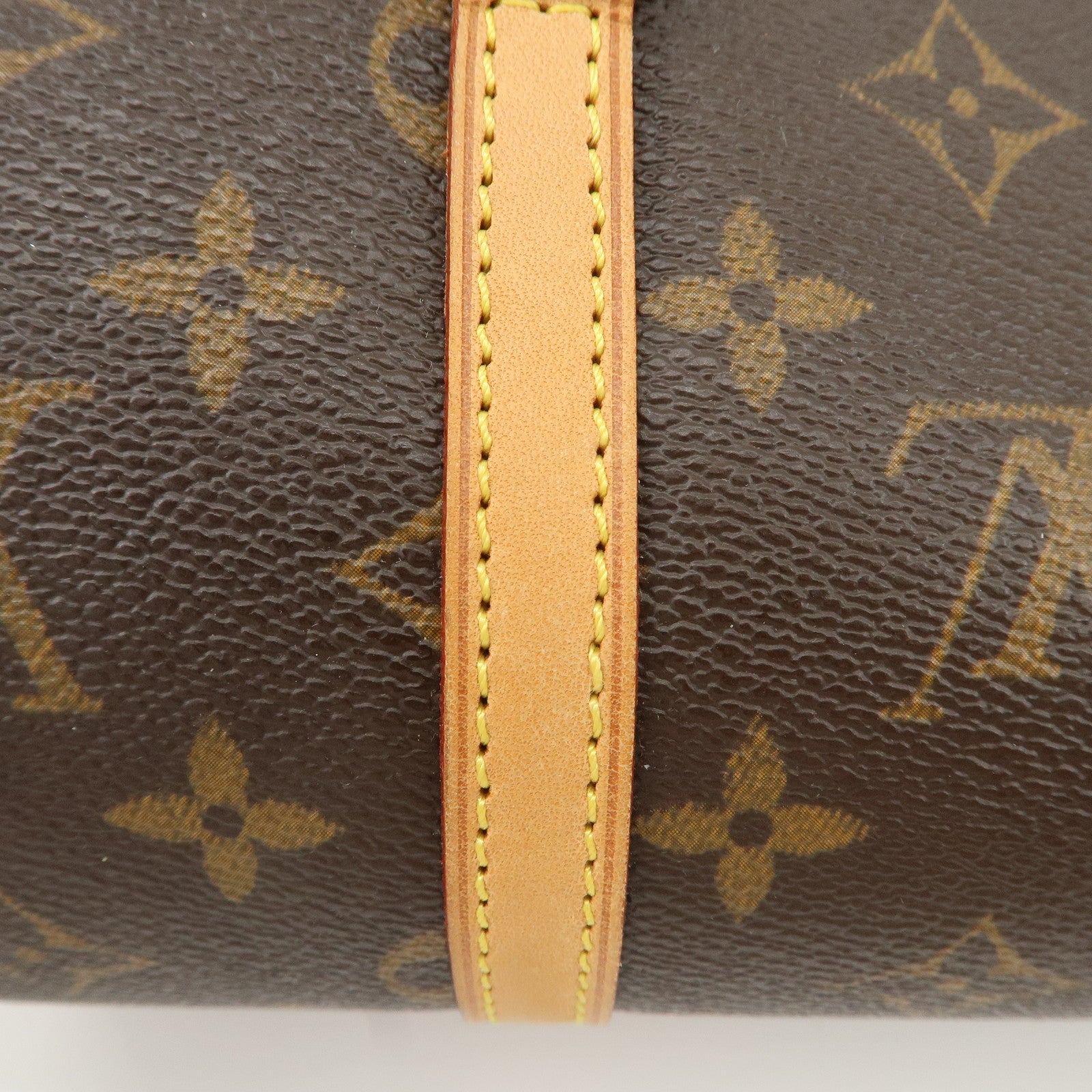 Louis Vuitton Monogram Papillon 30 Hand Bag Brown M51385 Used