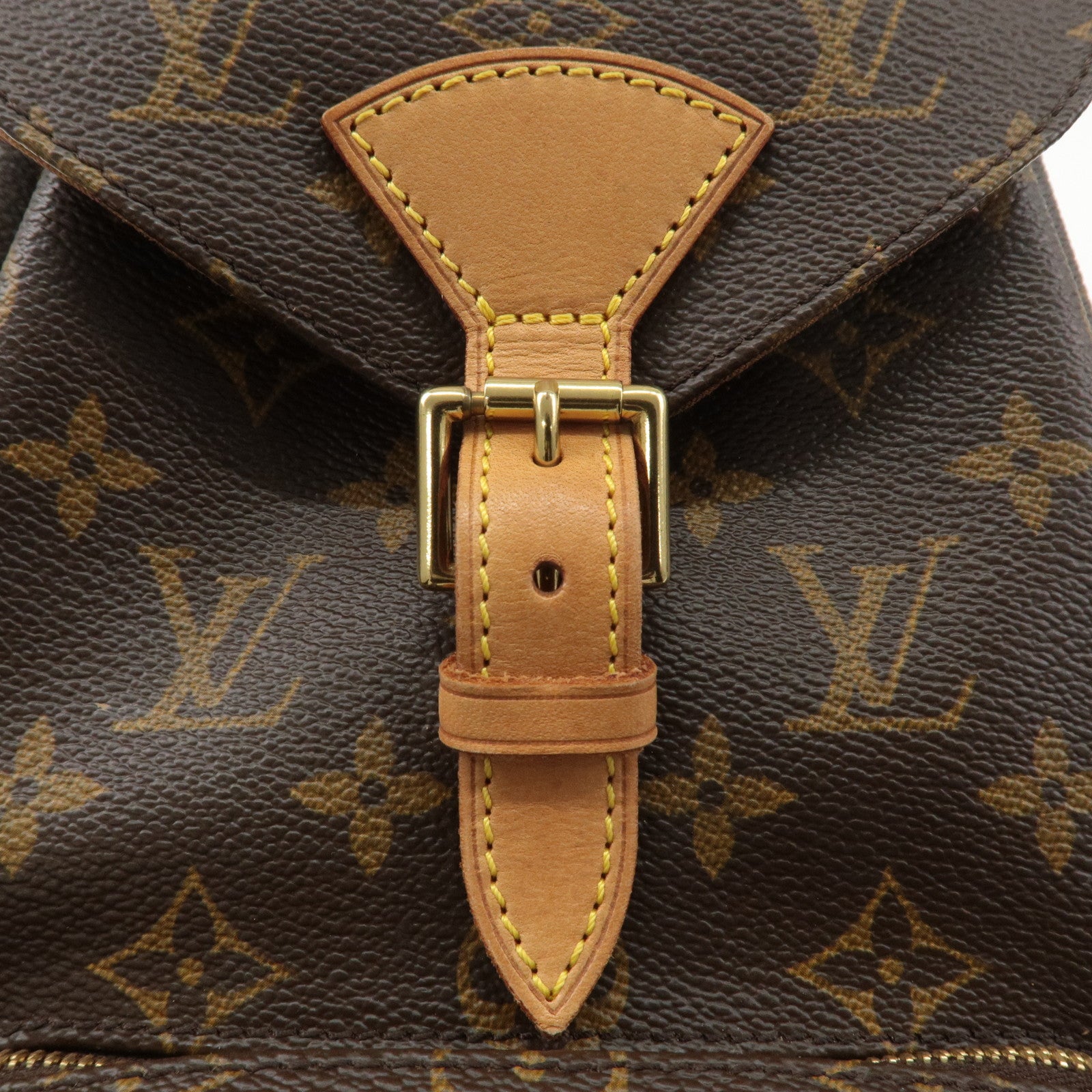 Louis Vuitton Monogram Montsouris MM Back Pack Bag M51136