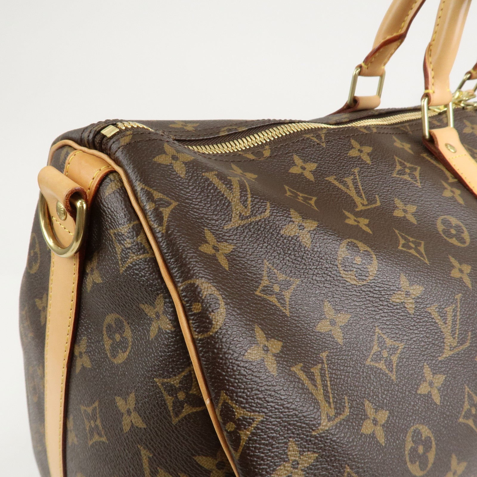 Louis Vuitton Monogram Keep All Bandouliere 55 Boston Bag M41414 Used