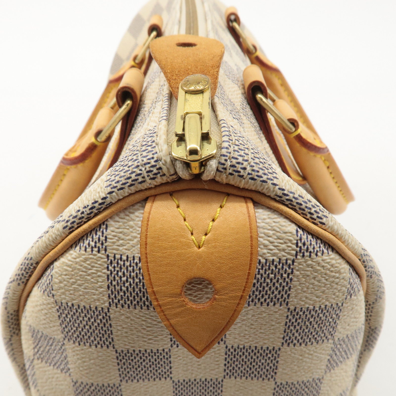 Louis Vuitton Damier Azur Speedy 25 Boston Hand Bag N41534