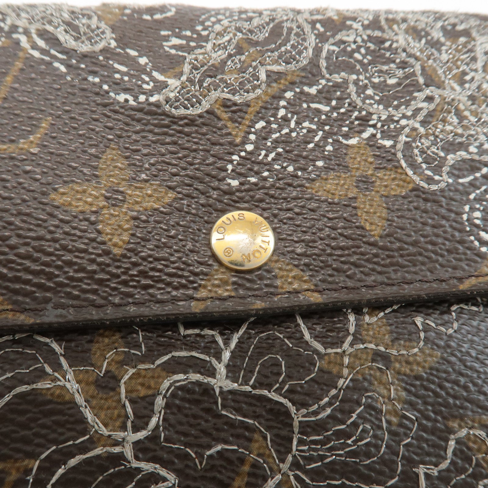 Louis Vuitton Monogram Dantelle Portefeuille Sarah Wallet M95390