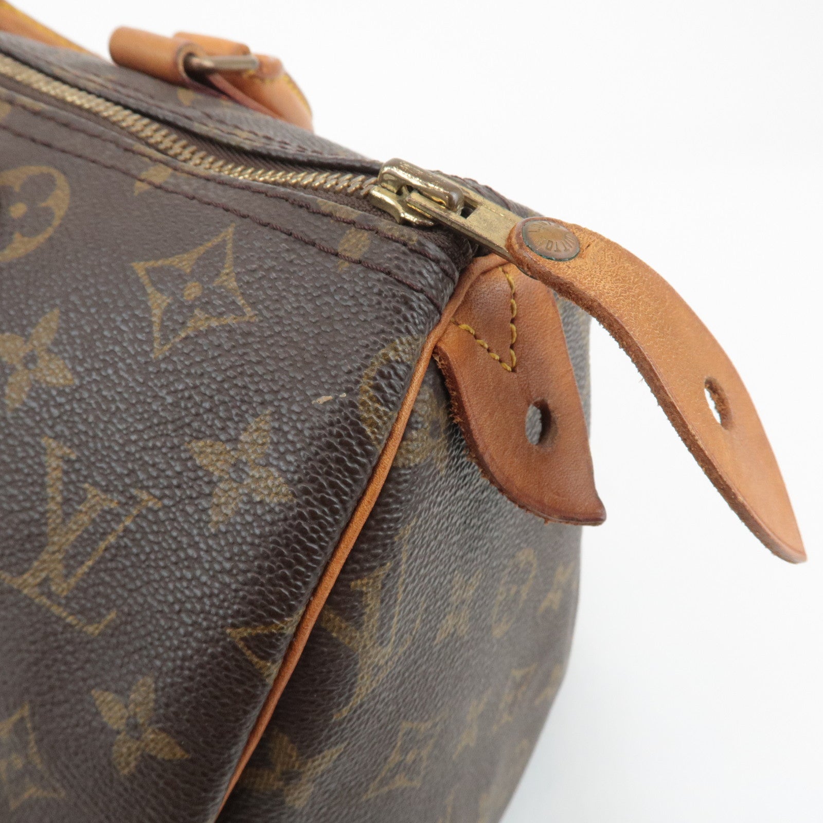 Louis Vuitton Monogram Speedy 30 Hand Bag Boston Bag M41526 Used