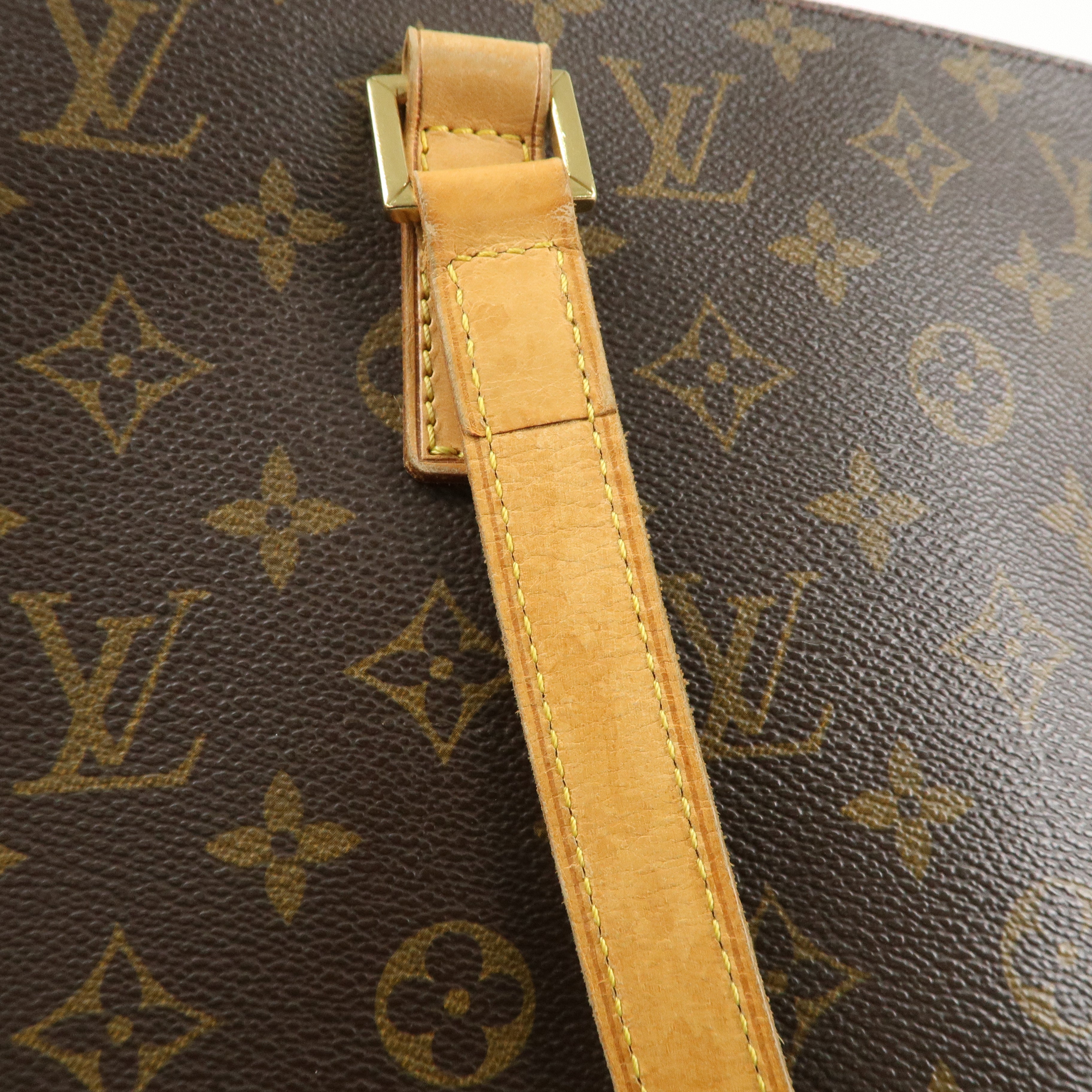 Louis Vuitton Monogram Luco Tote Bag Hand Bag Brown M51155