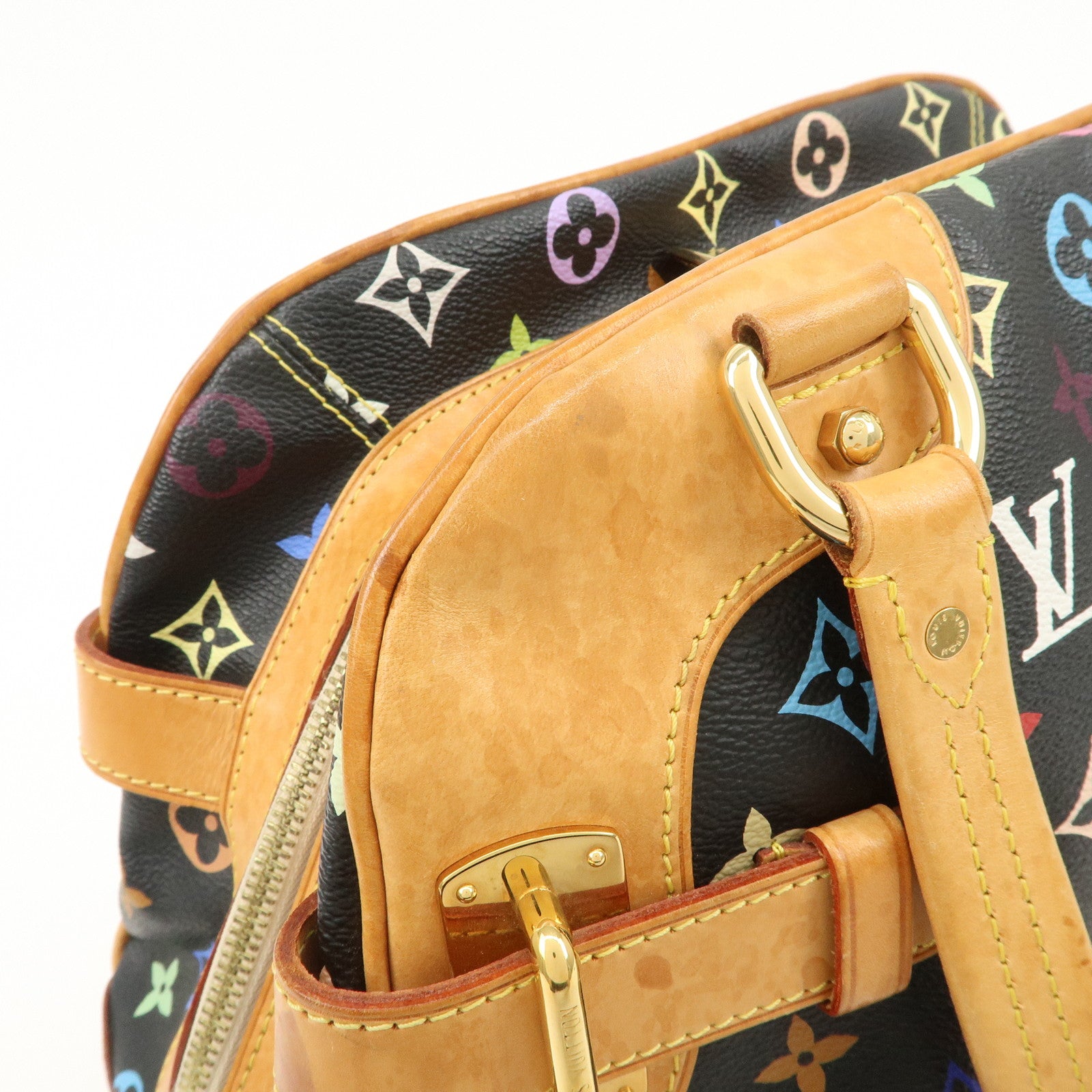 Louis Vuitton Monogram Multicolor Claudia Hand Bag M40194 Used