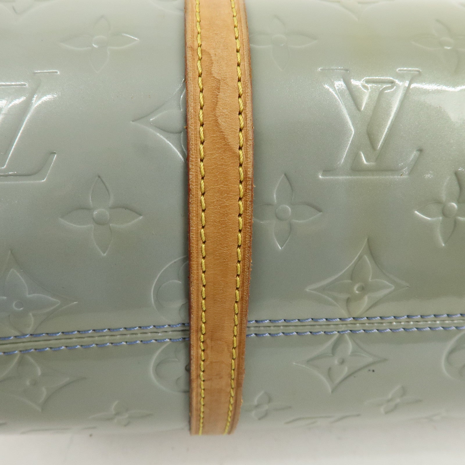 Louis Vuitton Monogram Vernis Bedford Hand Bag Gris M91130