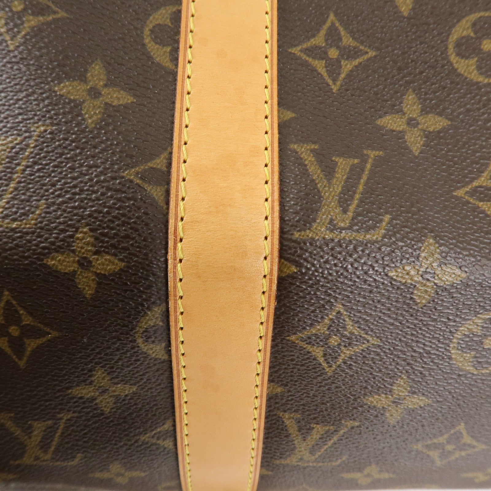 Louis Vuitton Monogram Keep All Bandouliere 50 Boston Bag M41416