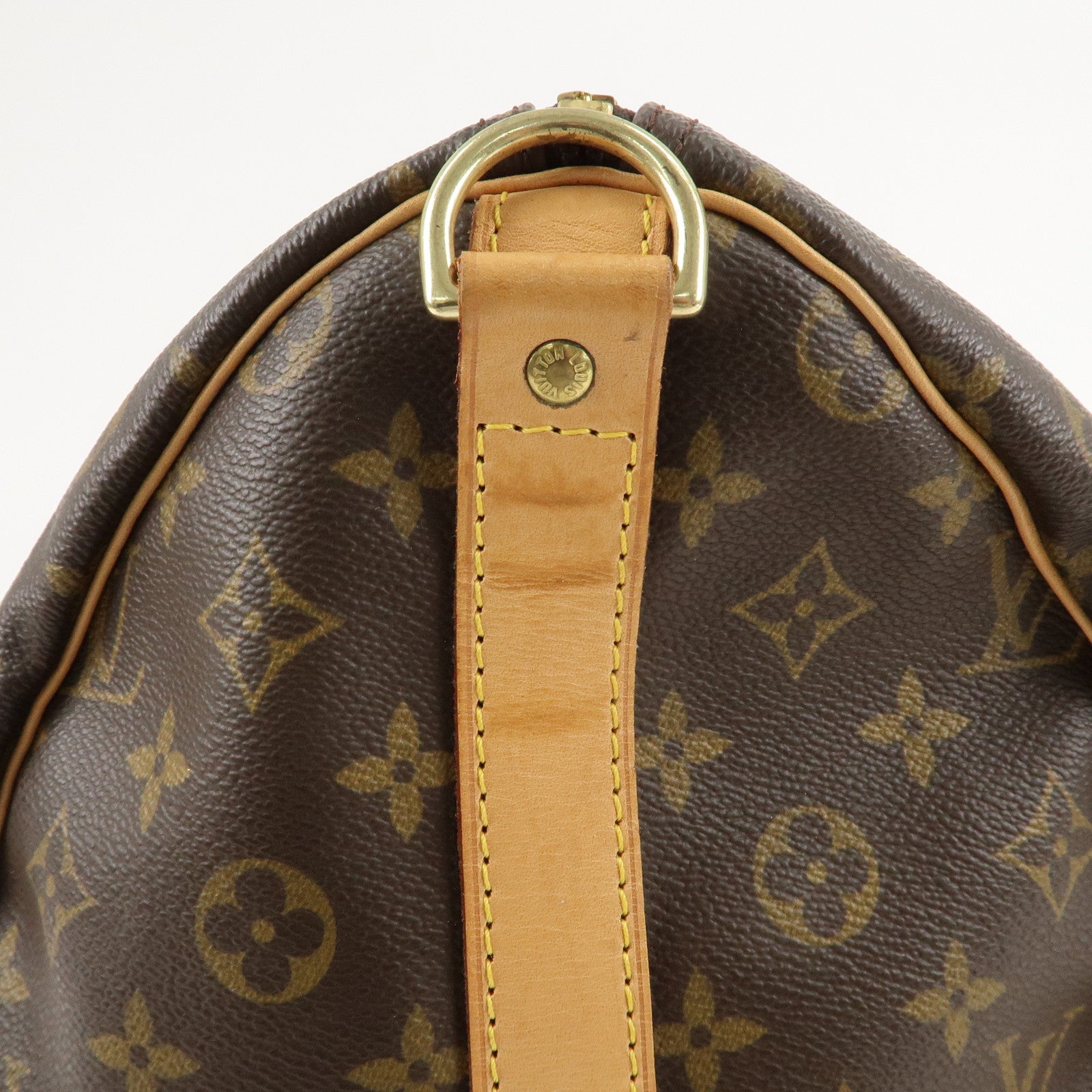 Louis Vuitton Monogram Keep All Bandouliere 50 Boston Bag M41416 Used