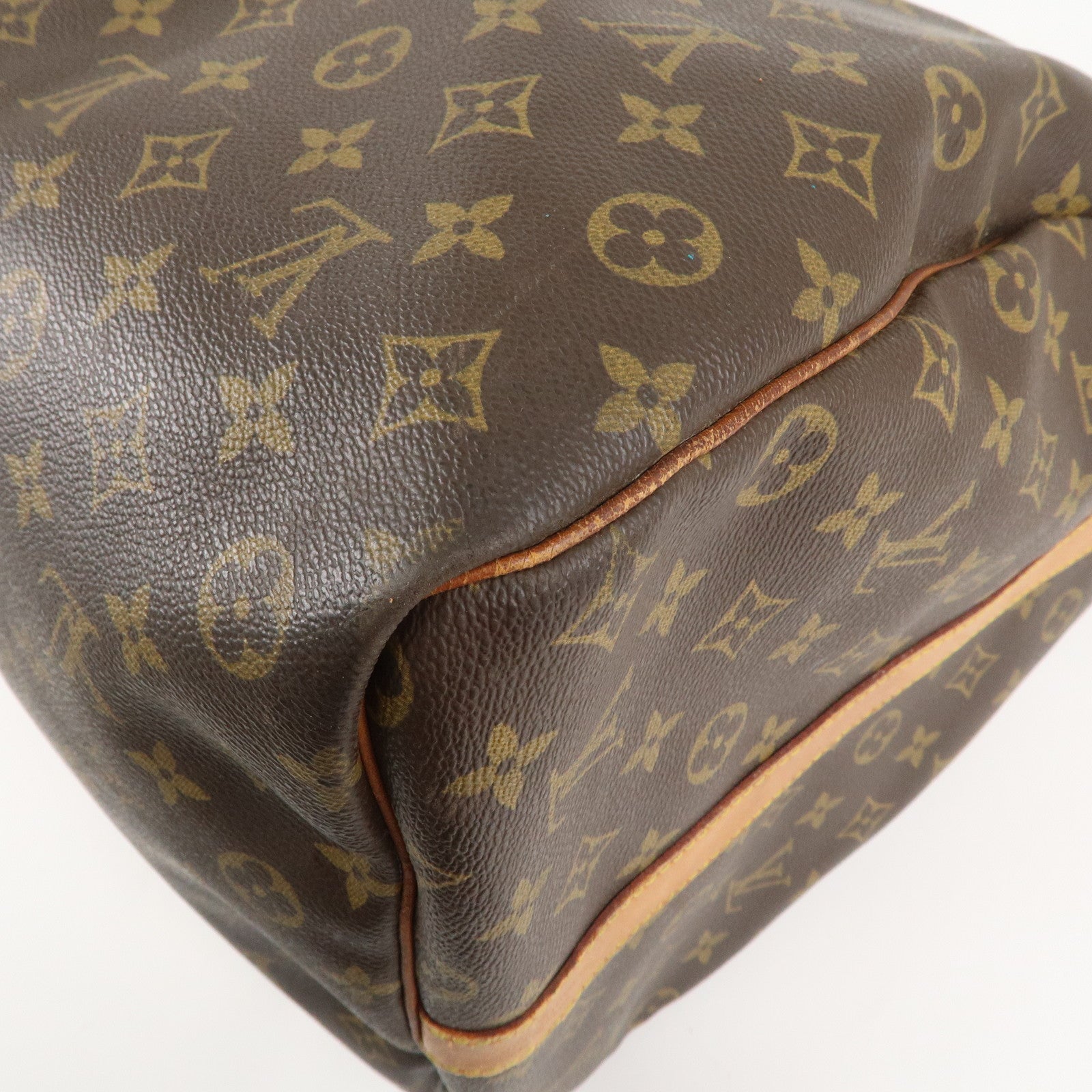 Louis Vuitton Monogram Keep All Bandouliere 60 Bag Brown M41412