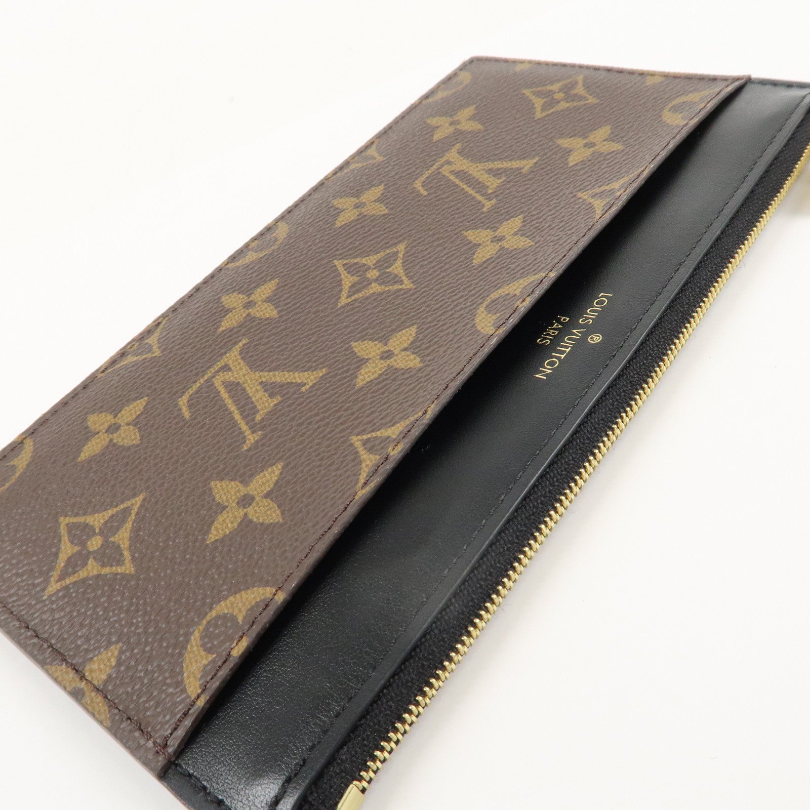 Louis Vuitton Monogram Reverse Slim Purse Card Case M80348 Used