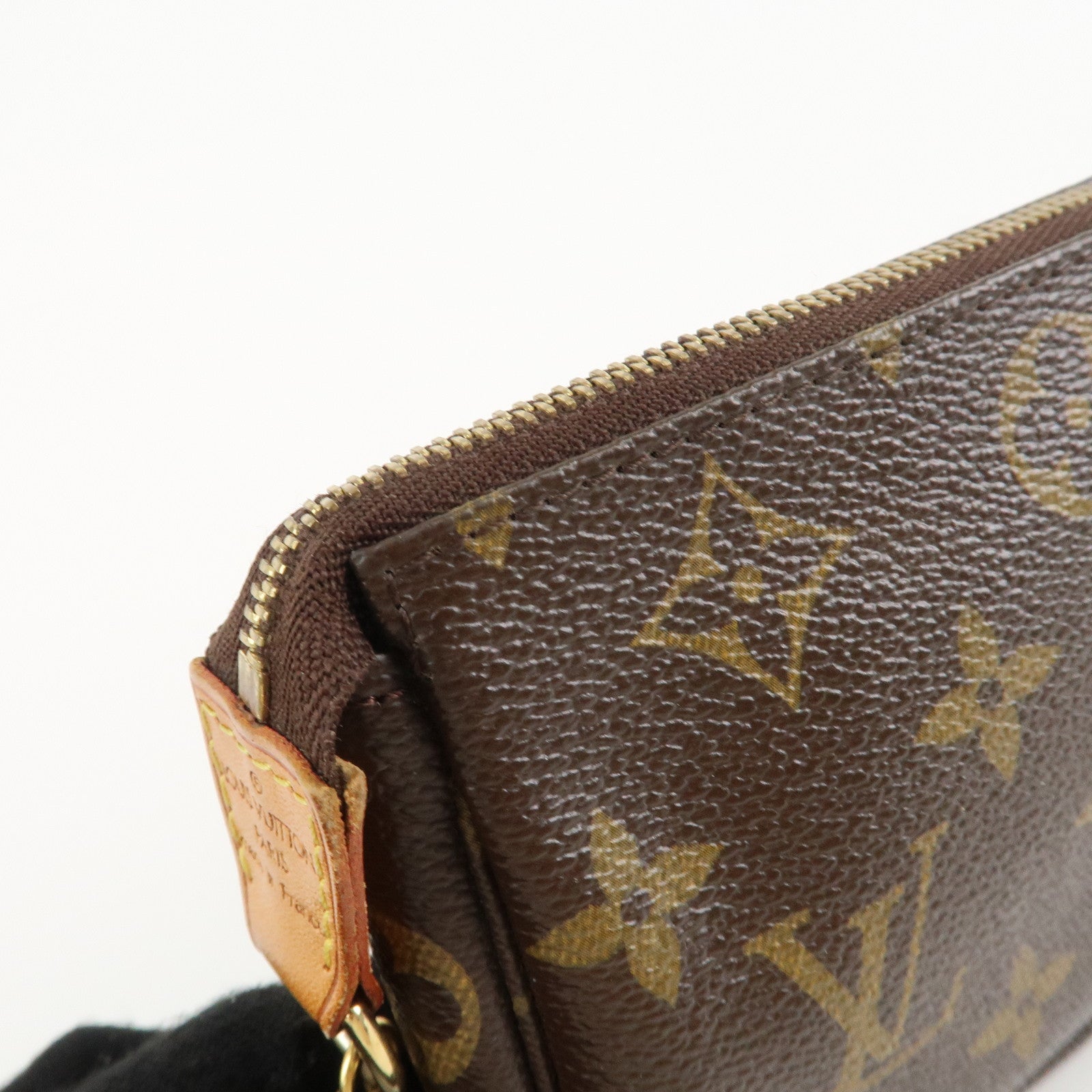 Louis Vuitton Monogram T&B Mini Pochette Accessoires Pouch M60153 Used