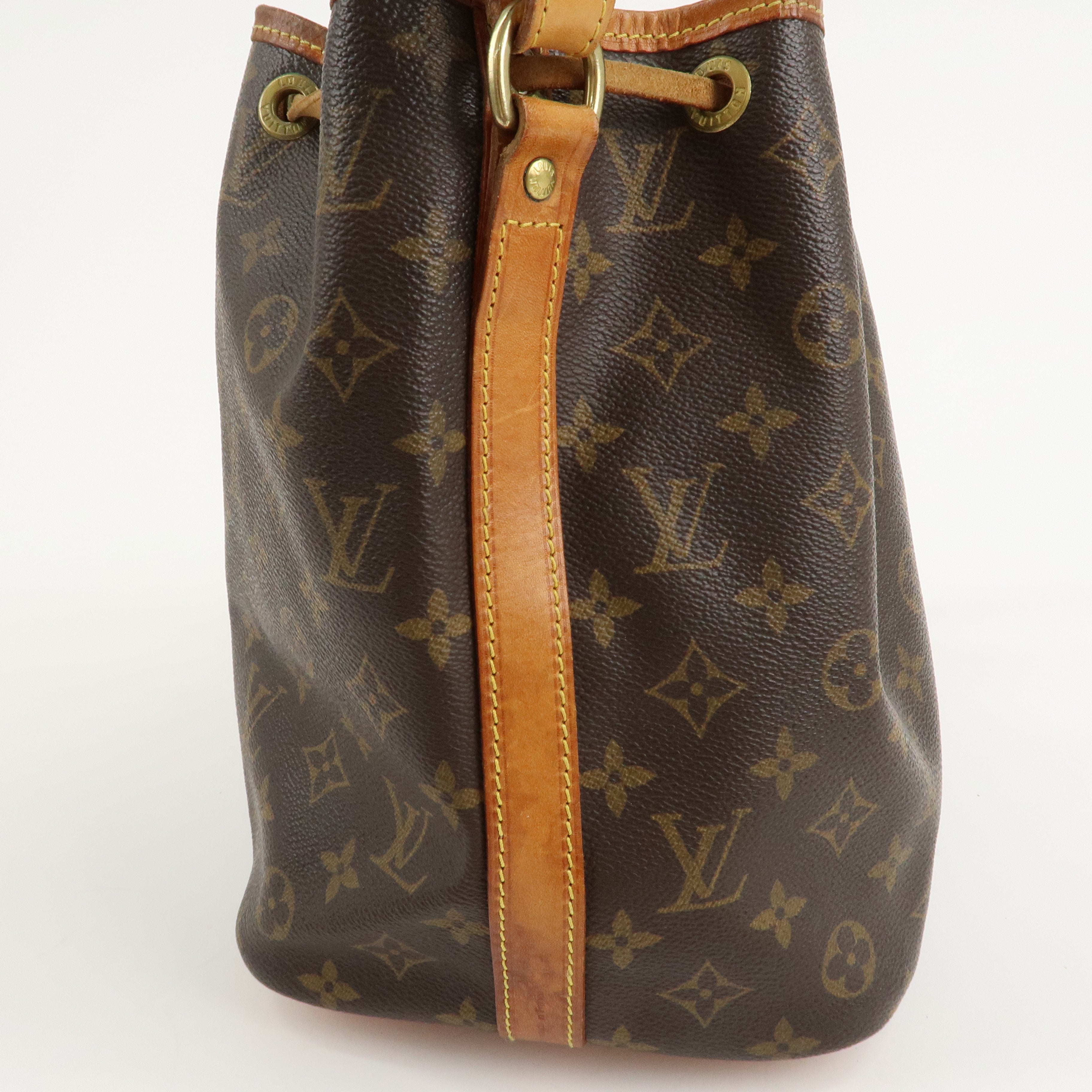 Louis Vuitton Monogram Petit Noe Shoulder Bag Brown M42226 Used