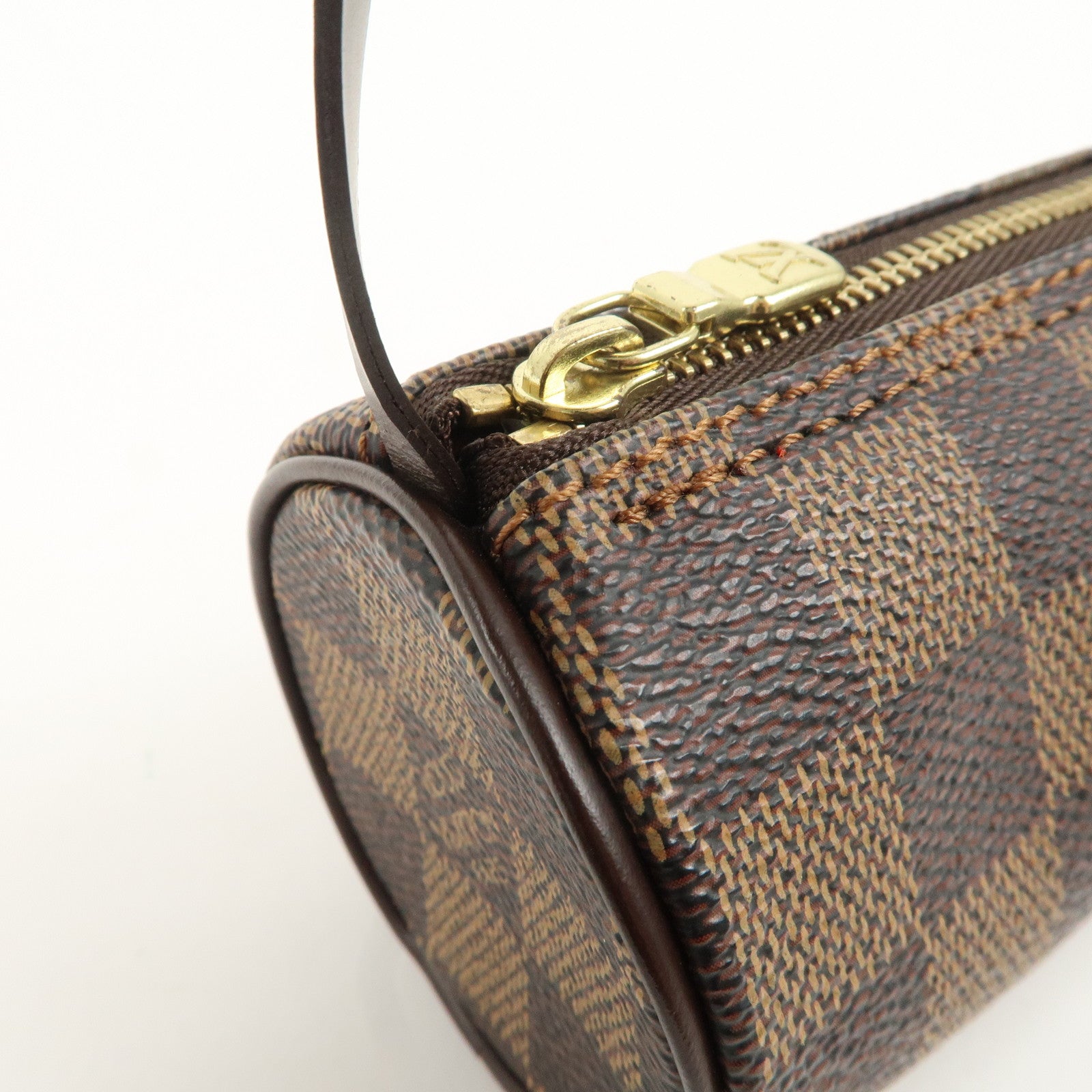 Louis Vuitton Damier Mini Pouch for Papillon Bag Brown