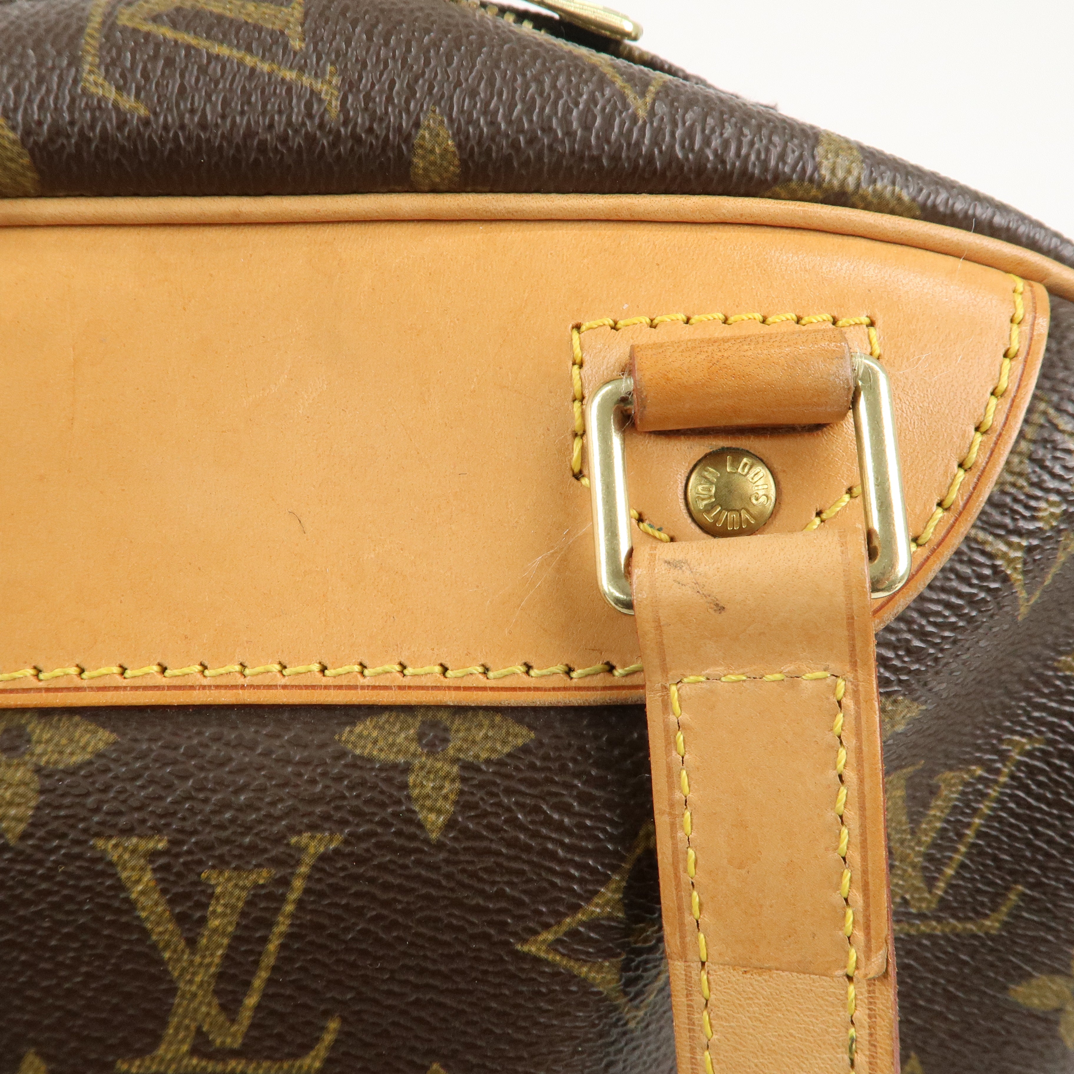 Louis Vuitton Monogram Excursion Shoes Case Hand Bag M41450