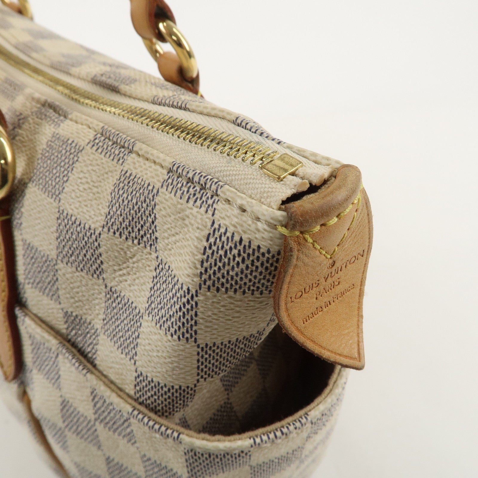 Louis Vuitton Damier Azur Totally MM Tote Bag Shoulder Bag N51261