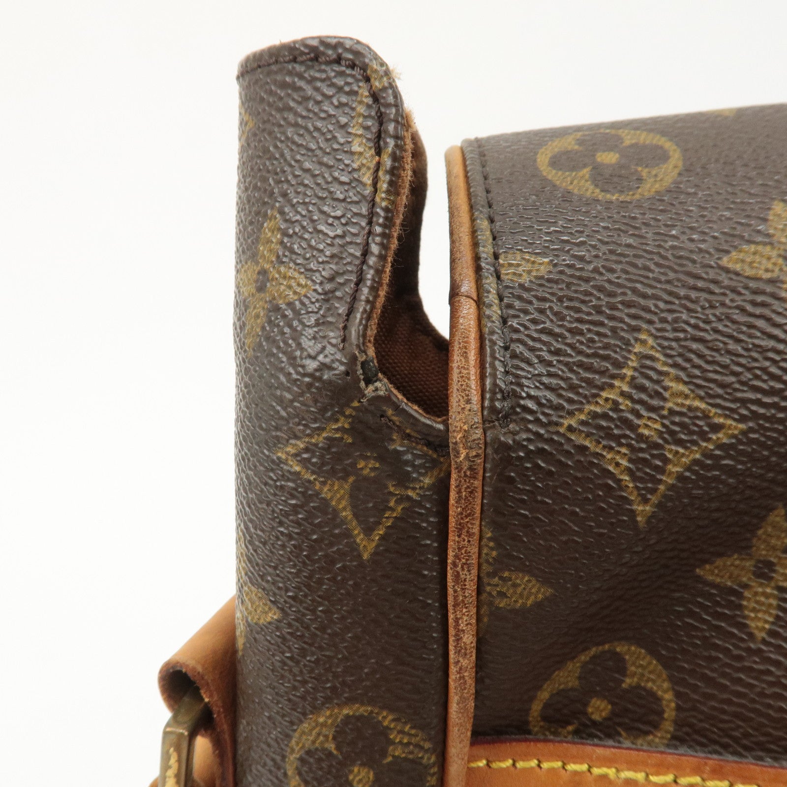 Louis Vuitton Monogram Abbesses Messenger Bag Brown M45257 Used