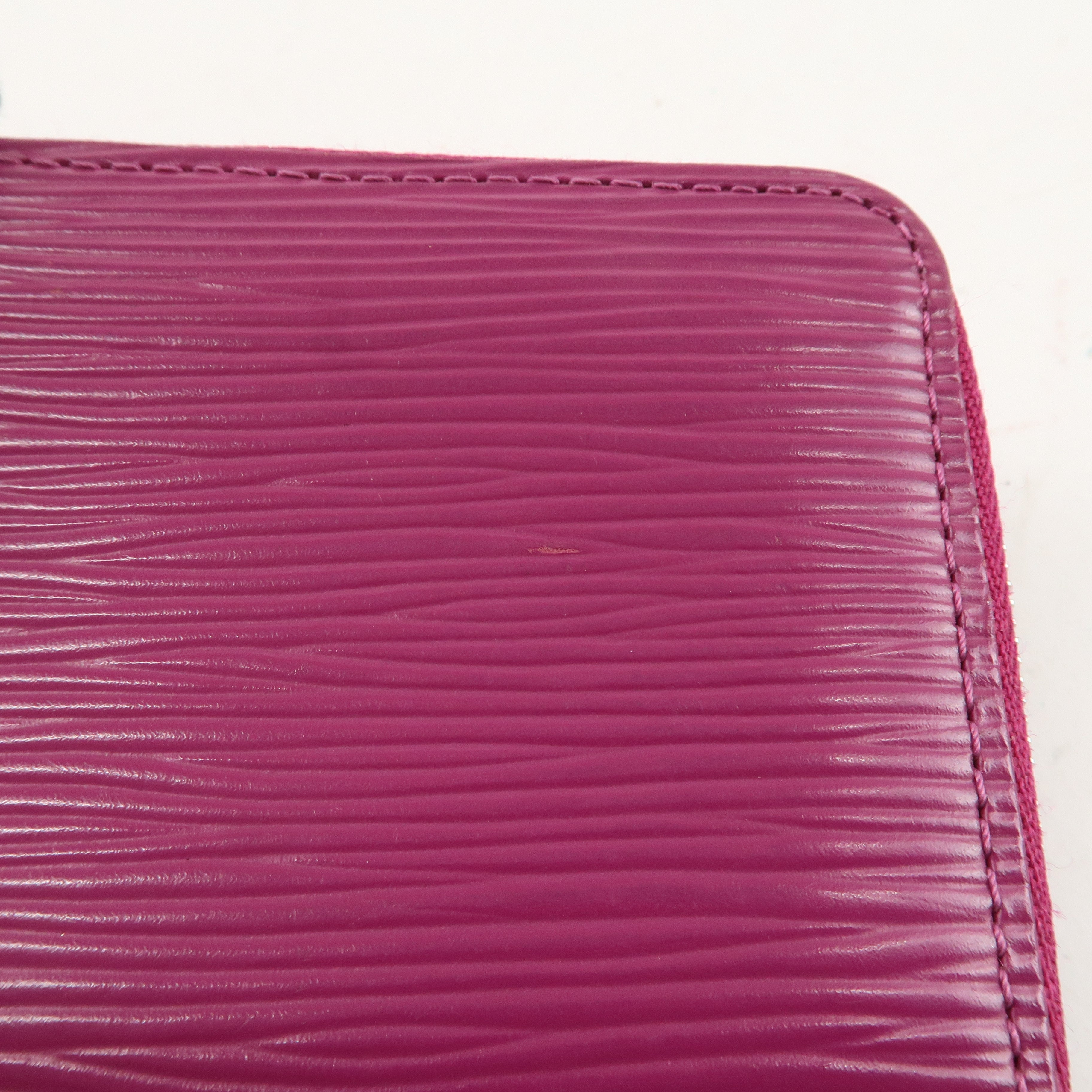 Louis Vuitton Epi Zippy Coin Purse Coin Case Fuchsia M60383