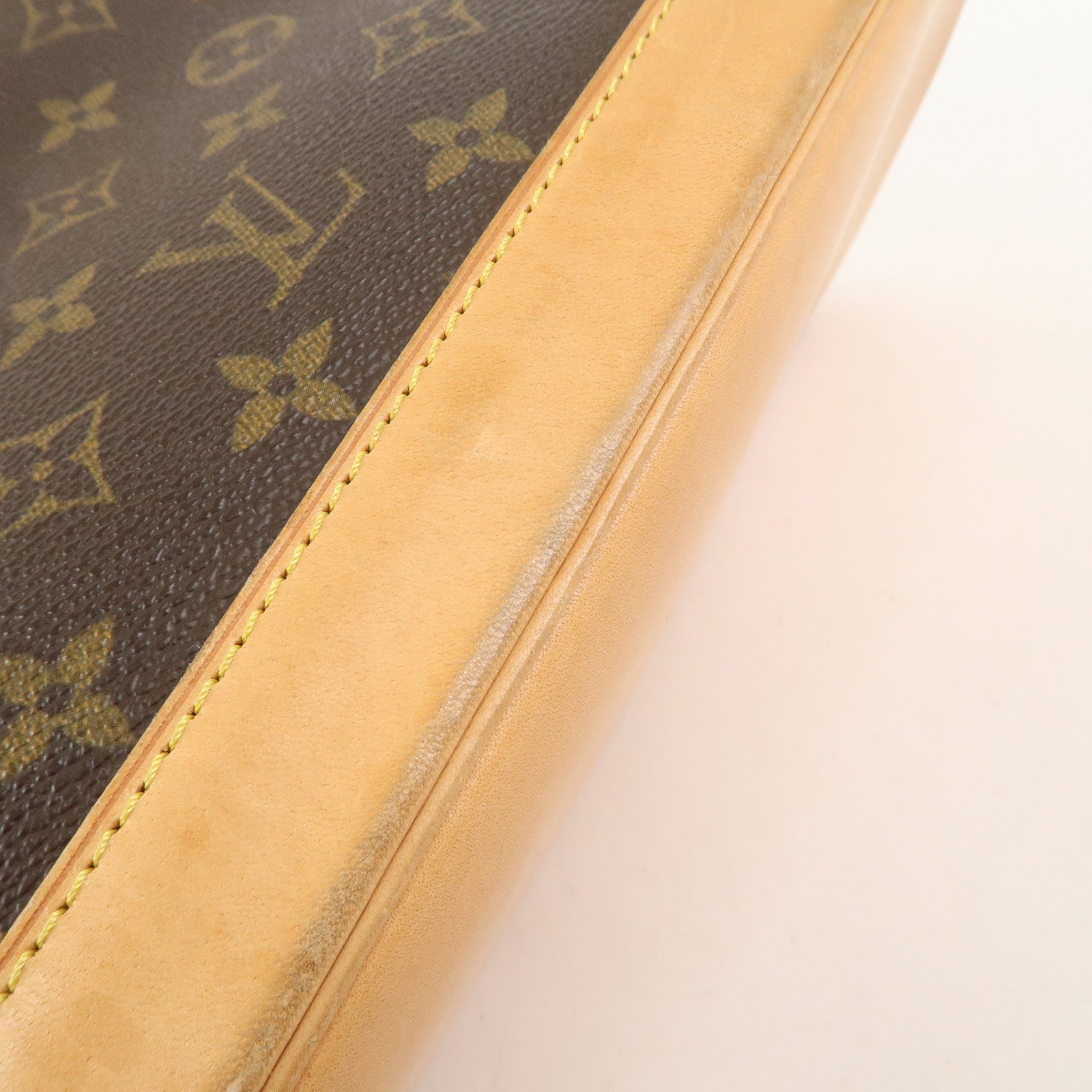 Louis Vuitton Monogram Alma Hand Bag Brown M51130