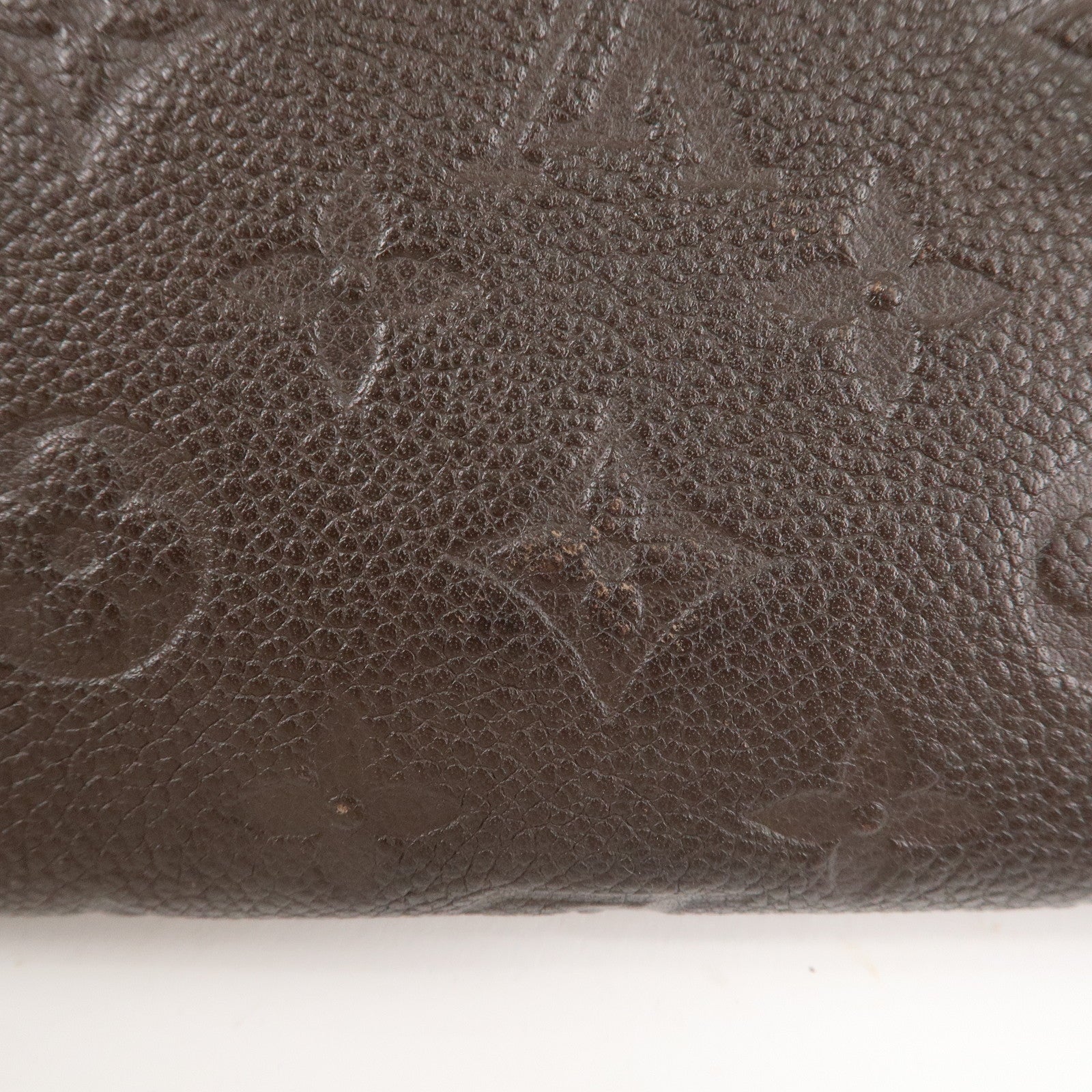 Louis Vuitton Monogram Empreinte Zippy Wallet Terre Brown M60548