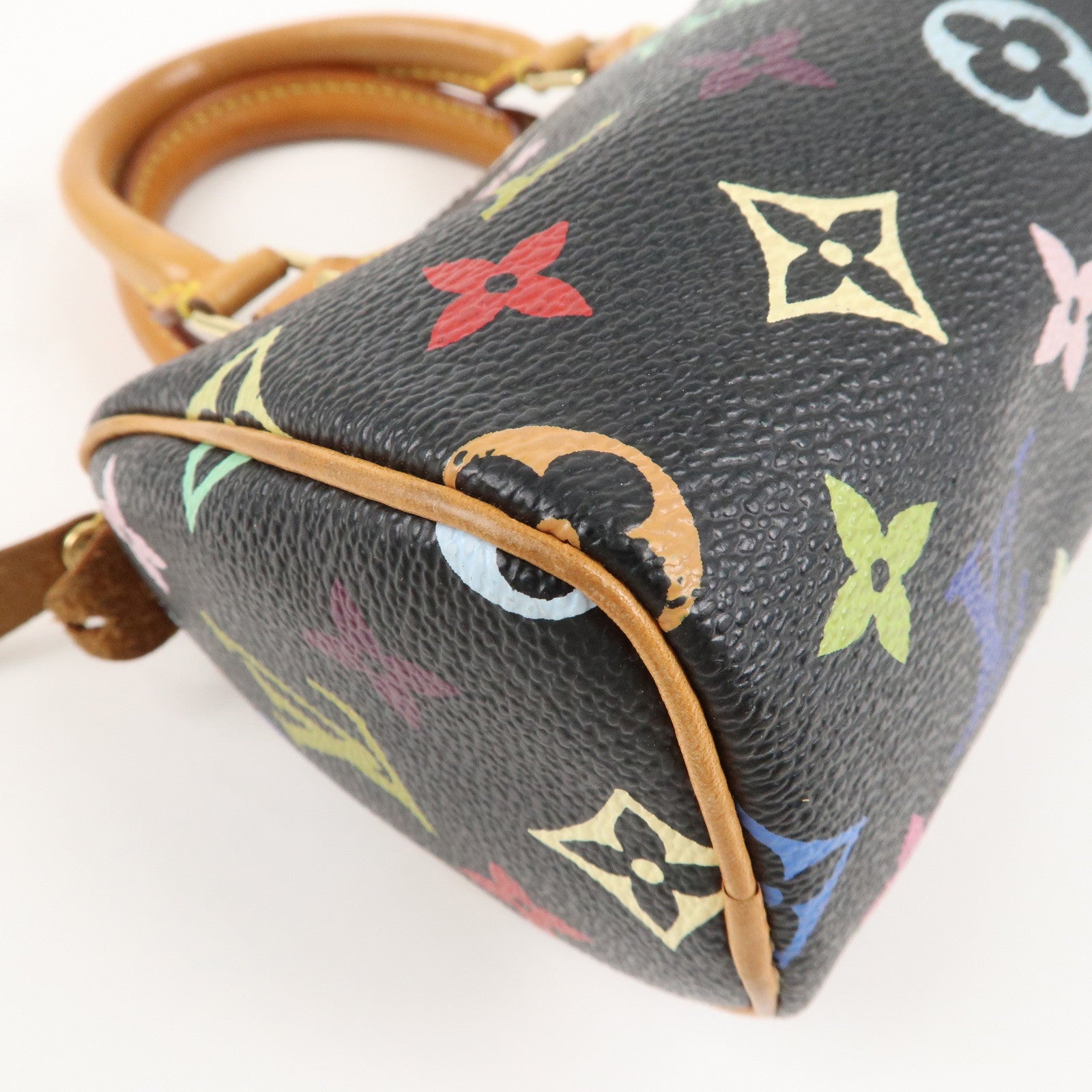 Louis Vuitton Monogram Multicolor Mini Speedy&Strap M92644 J00145