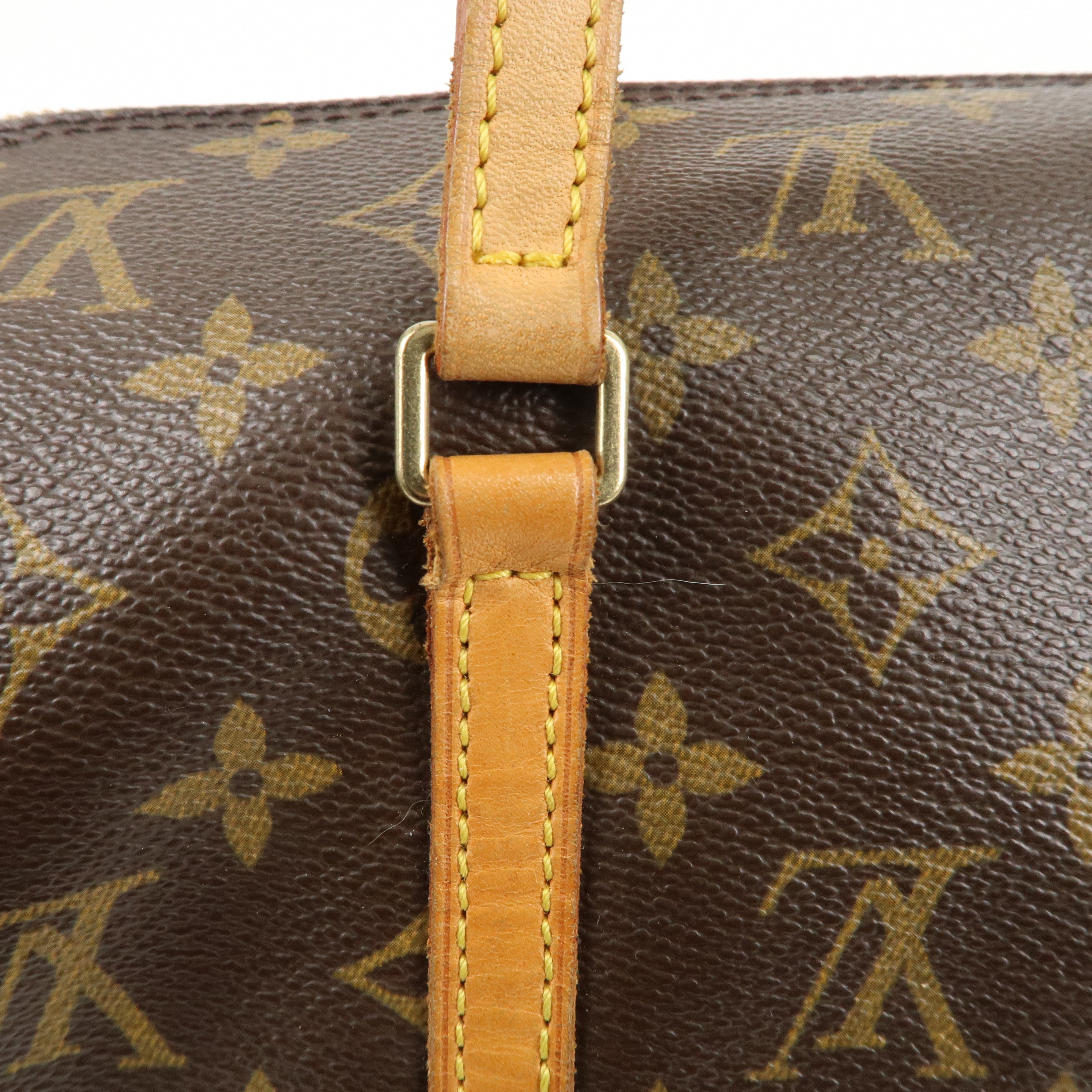 Louis Vuitton Monogram Papillon 26 Hand Bag New Style Brown M51385