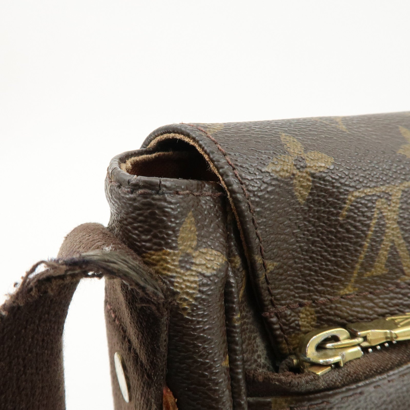 Louis Vuitton Monogram Messenger MM Beaubourg Crossbody Bag M97038 Used