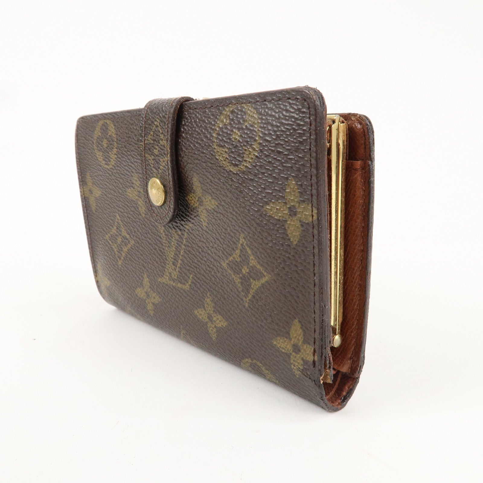 Louis Vuitton Monogram Set of 2 Bi-fold Wallet Brown M61663 M61730