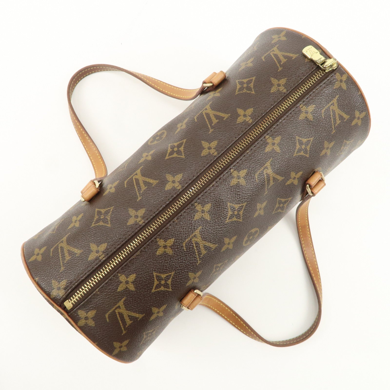 Louis Vuitton Monogram Papillon 30 Hand Bag New Style M51385 Used