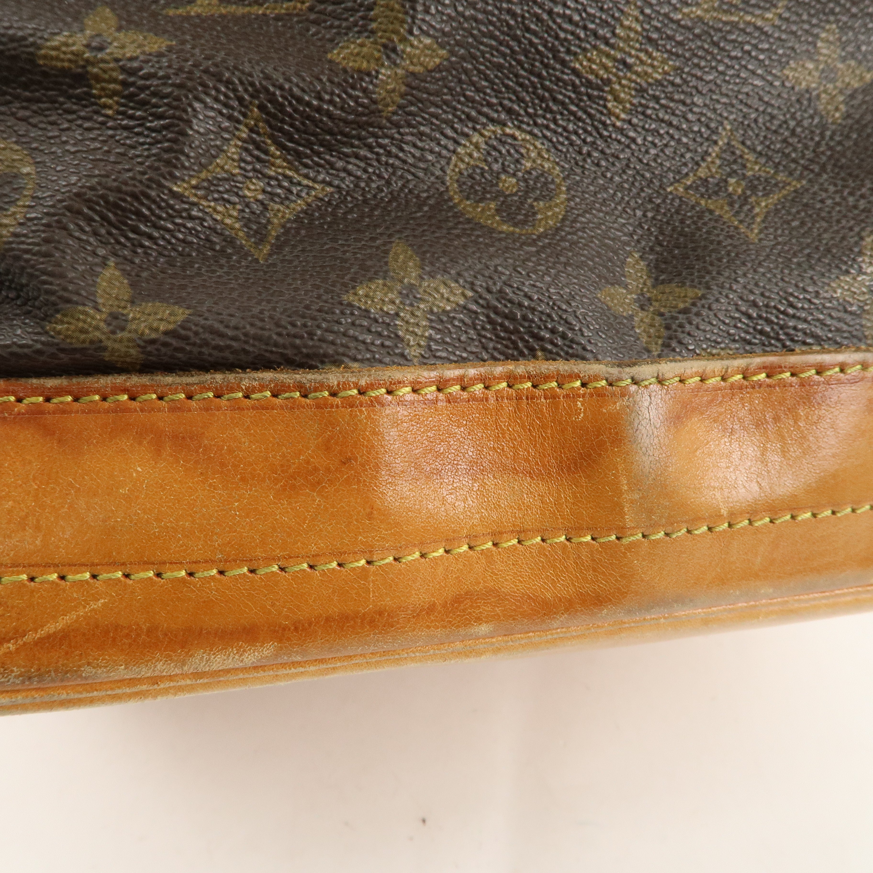 Louis Vuitton Monogram Noe Shoulder Bag Hand Bag Brown M42224