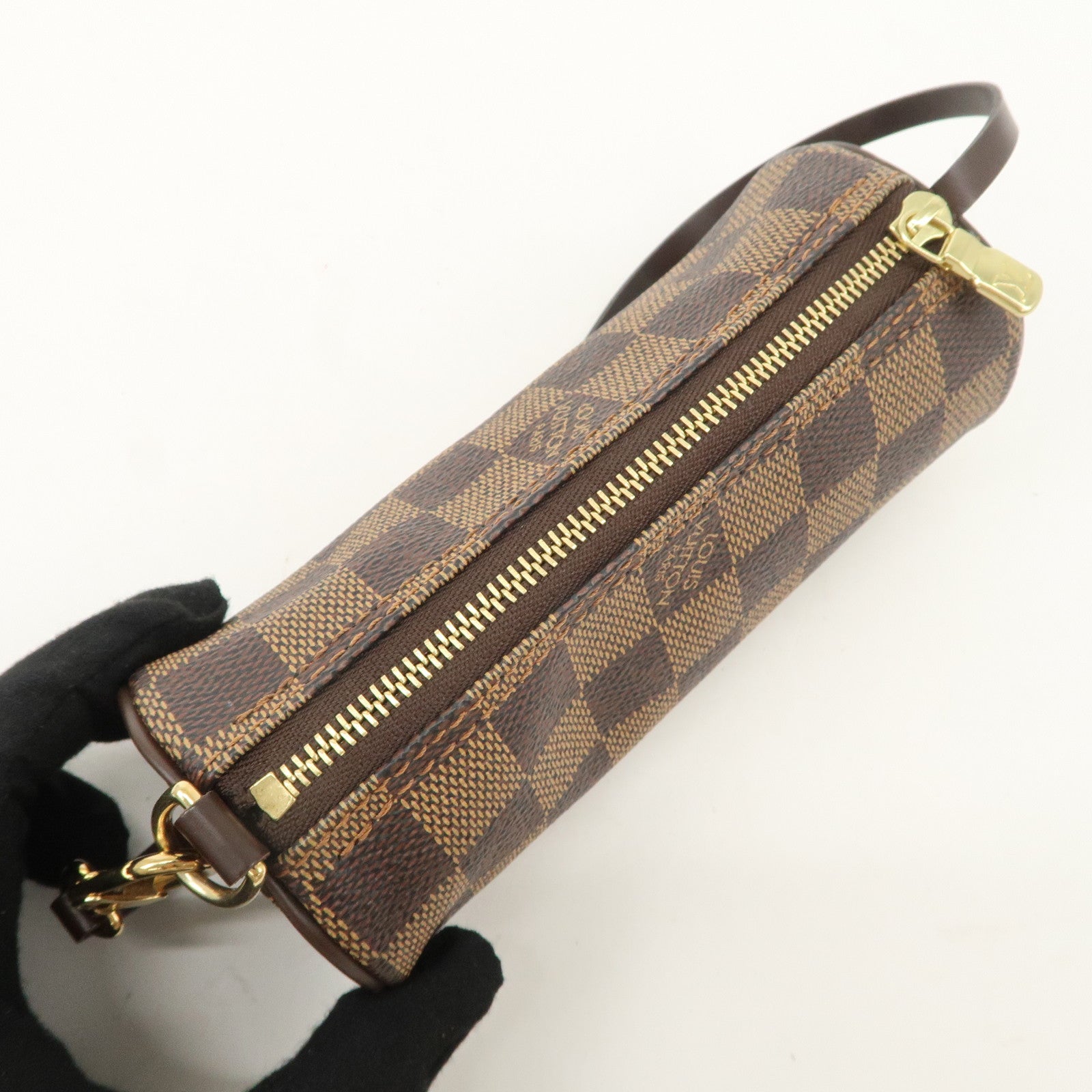 Louis Vuitton Damie Ebene Papillon Pouch  For Papillon Bag