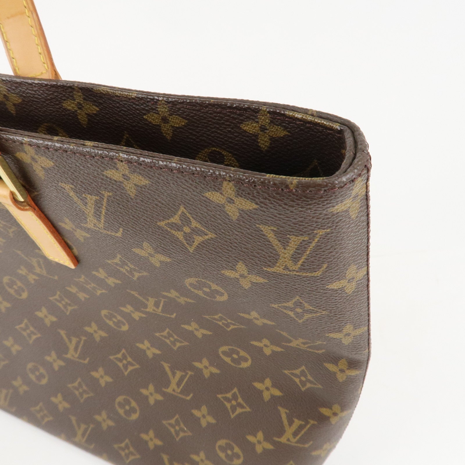 Louis Vuitton Monogram Luco Tote Bag Hand Bag Brown M51155