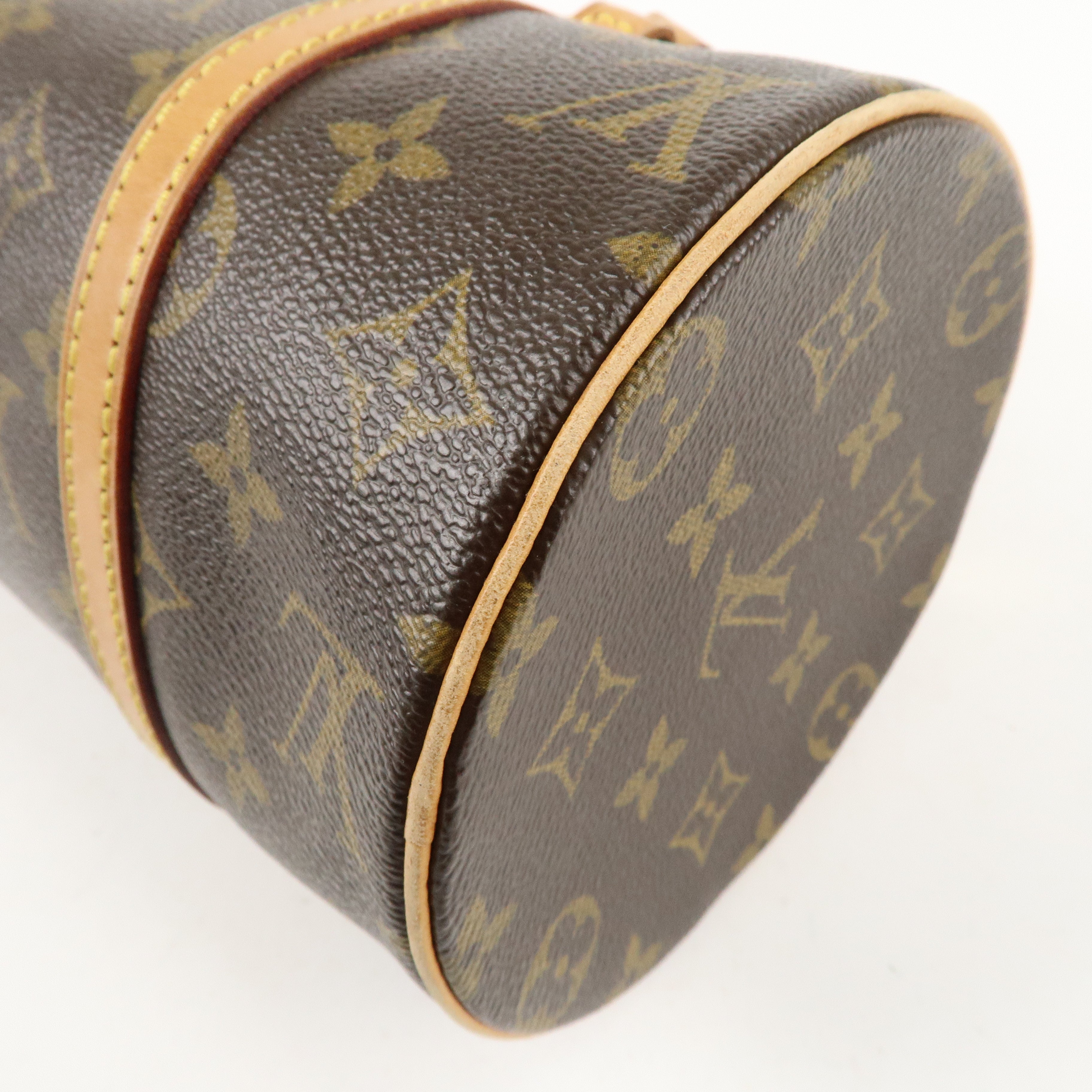 Louis Vuitton Monogram Papillon 26 Hand Bag Brown New Style M51386