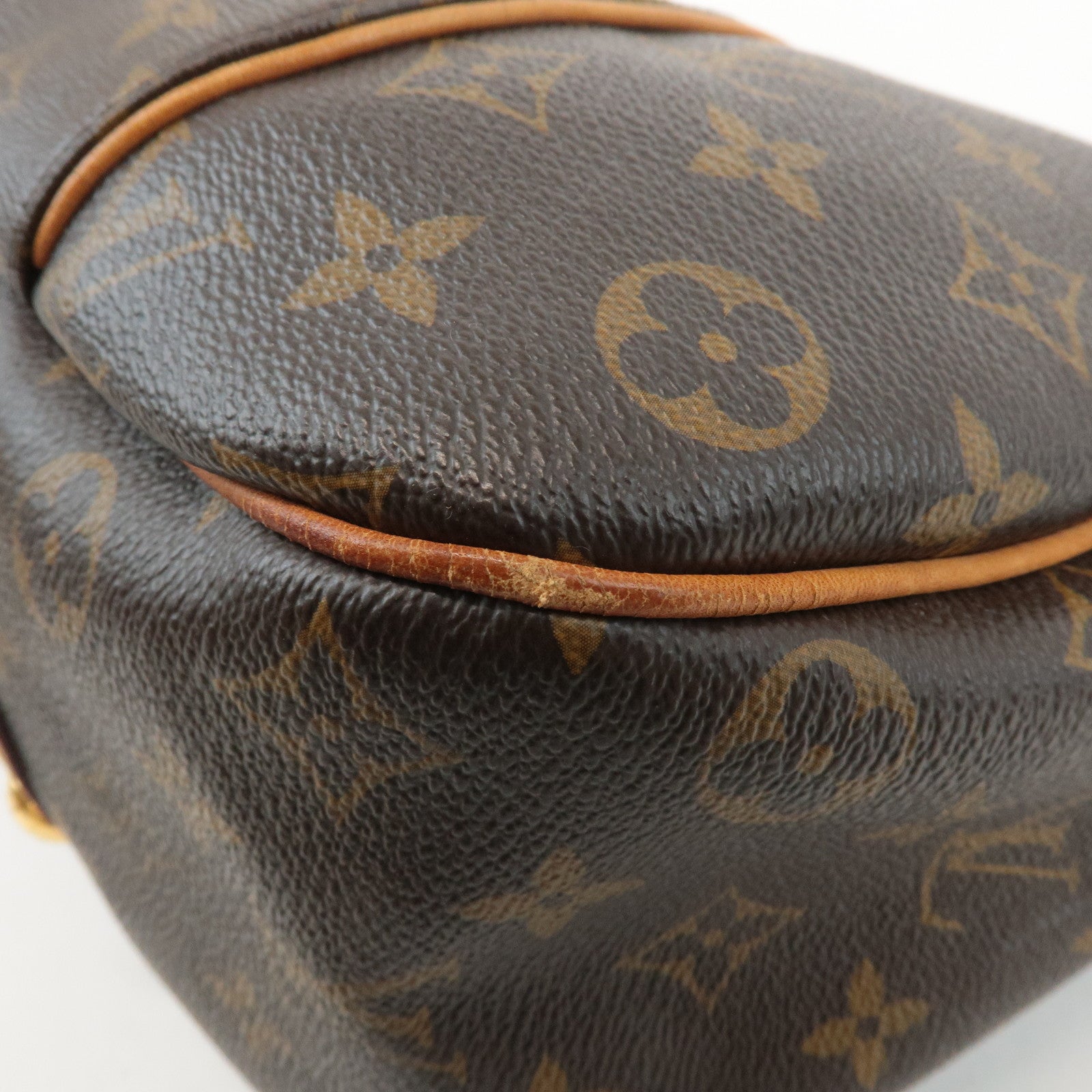 Louis Vuitton Monogram Galliera PM Shoulder Bag Brown M56382