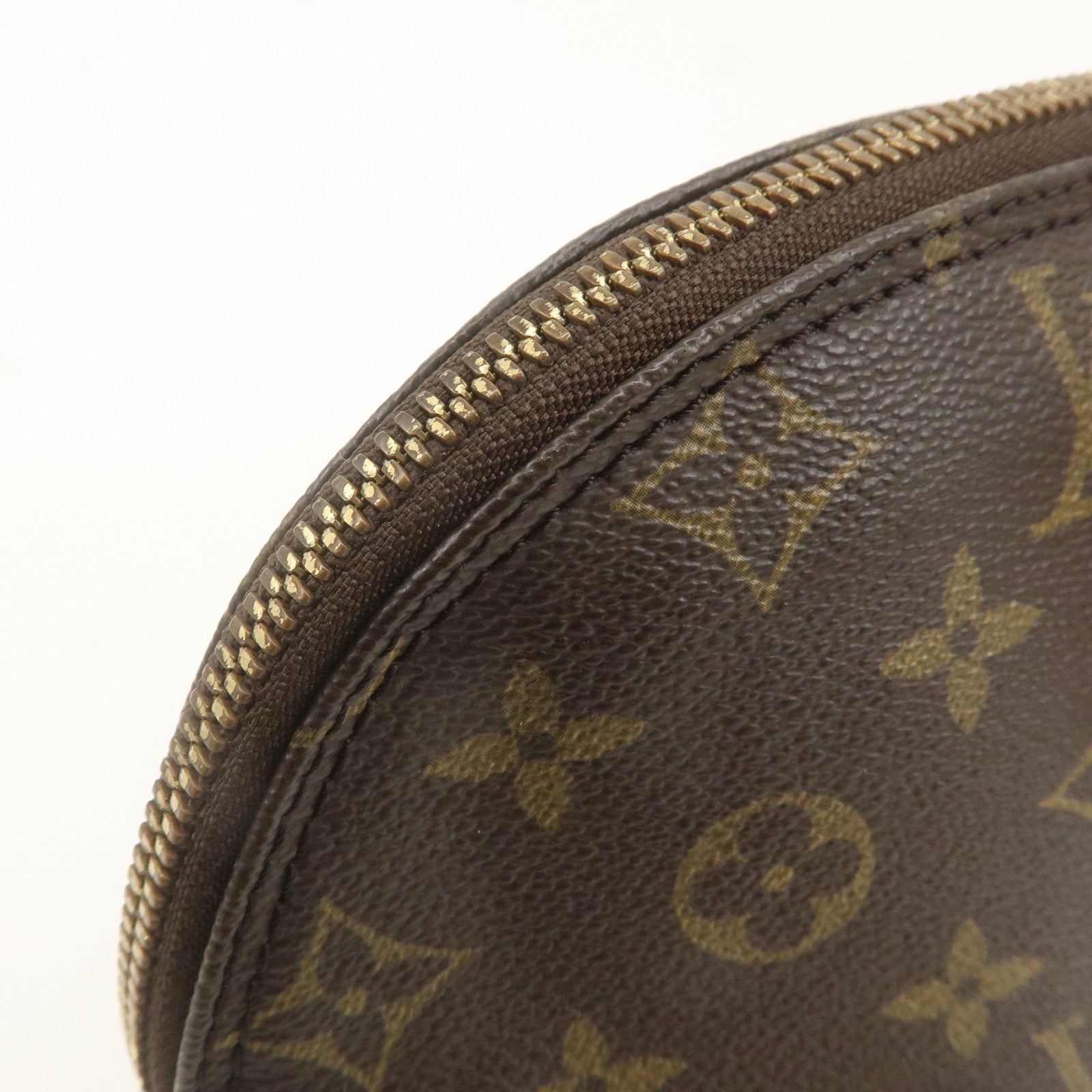 Louis Vuitton Monogram Alma Hand Bag Brown M51130