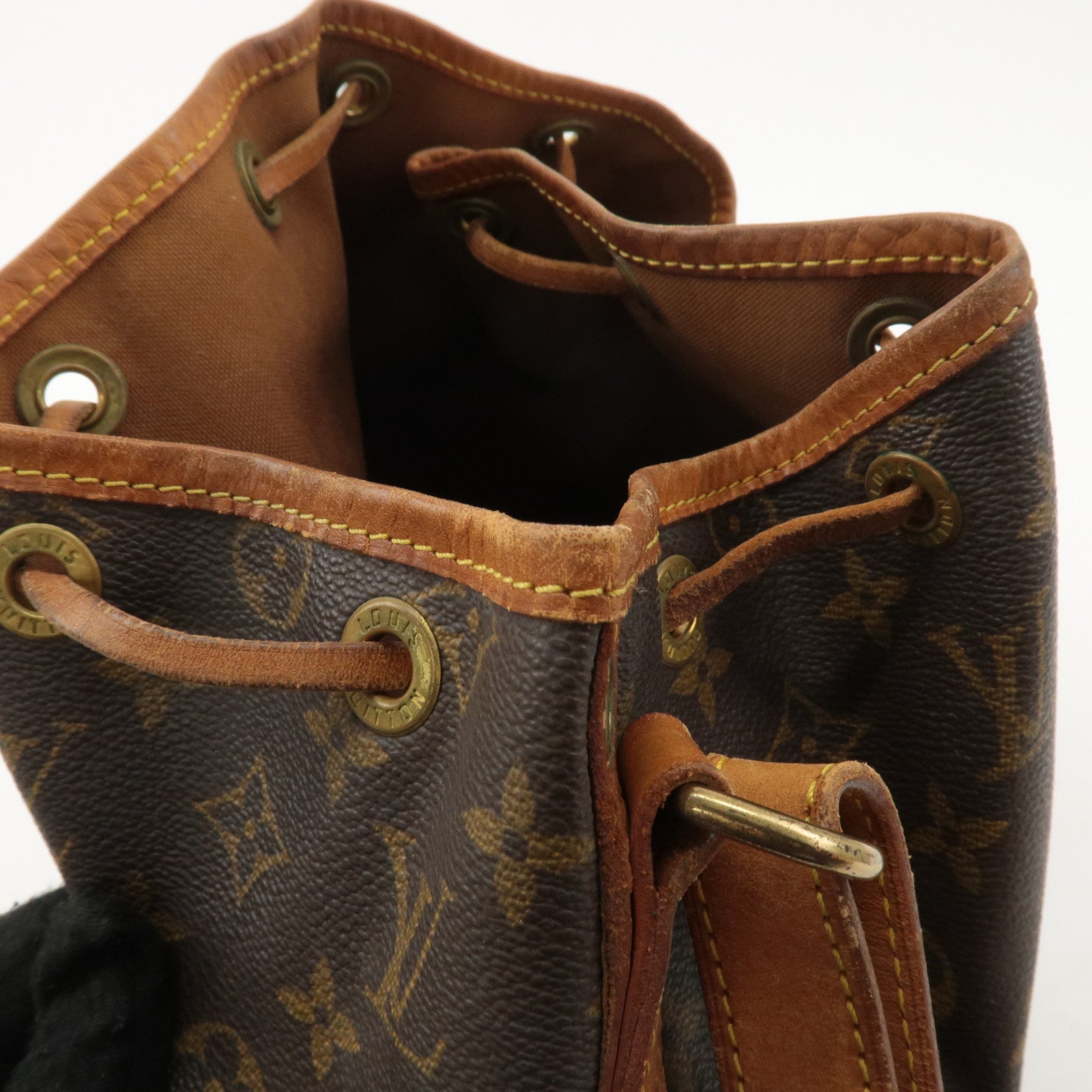 Louis Vuitton Monogram Noe Shoulder Bag Hand Bag Brown M42224