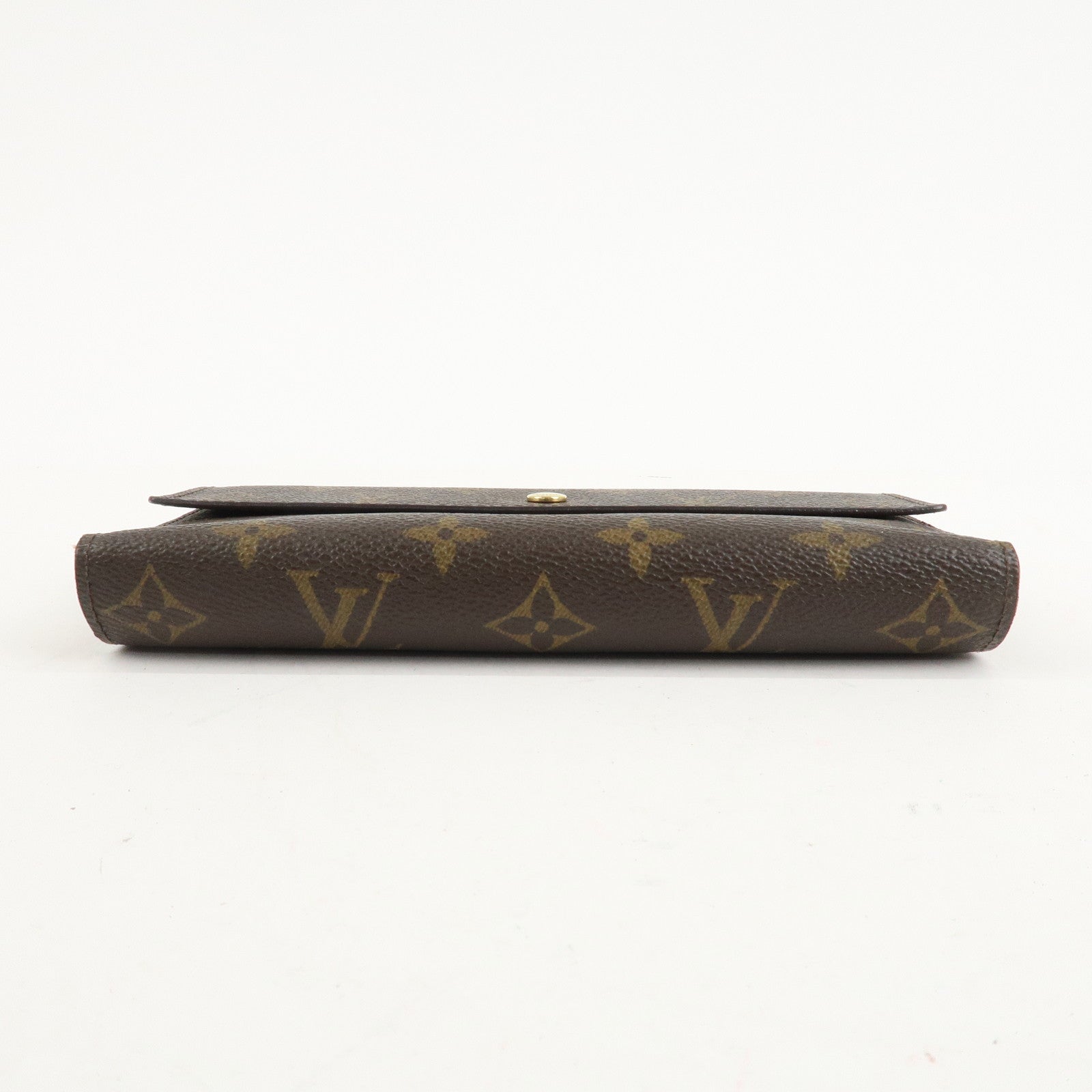 Louis Vuitton Monogram Set of 2 Long Wallet M61823 M61217 Used