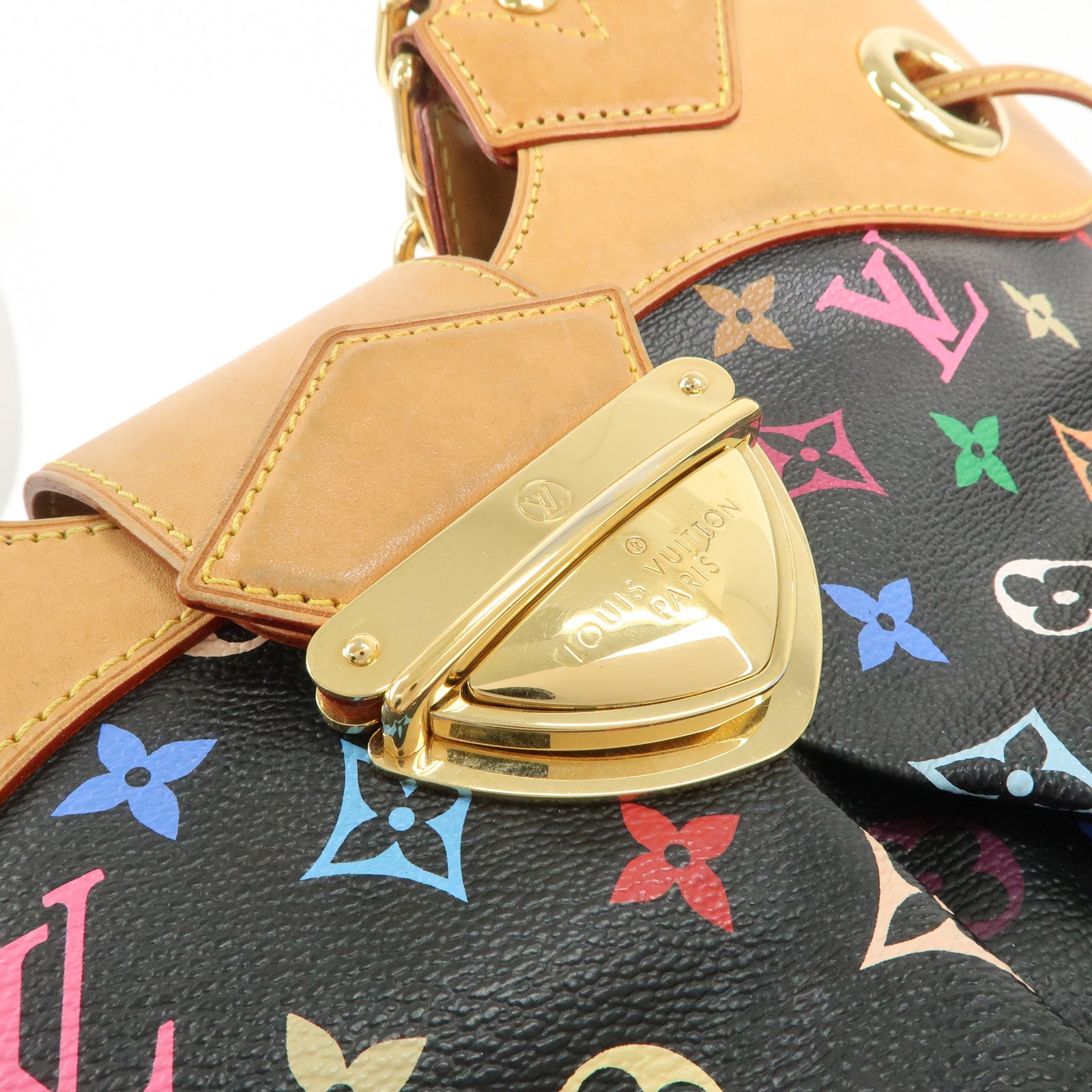 Louis Vuitton Monogram Multicolor Ursula Hand Shoulder Bag M40124