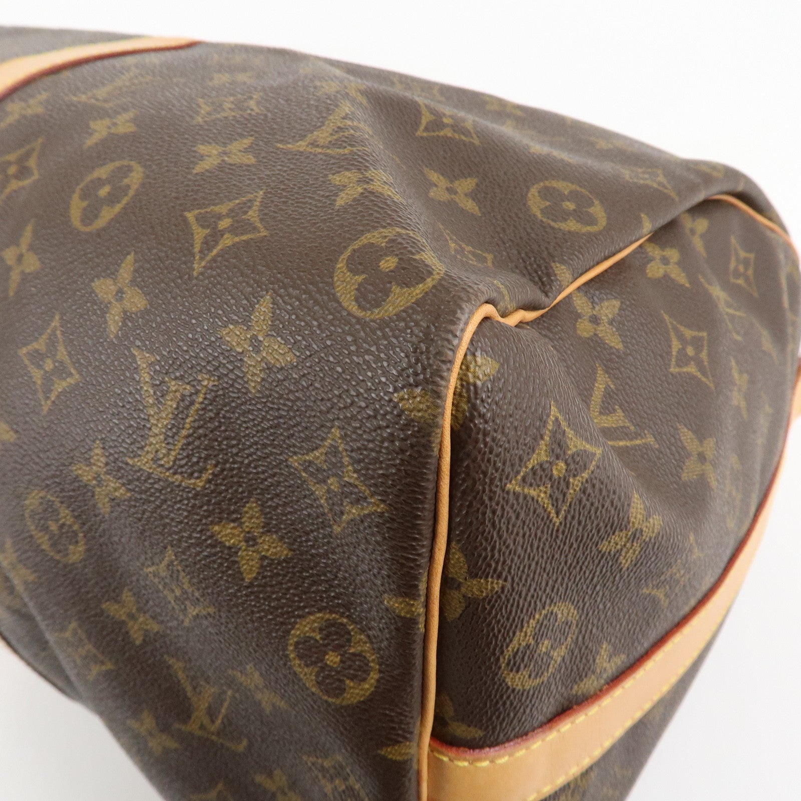 Louis Vuitton Monogram Keep All Bandouliere 50 Boston Bag M41416