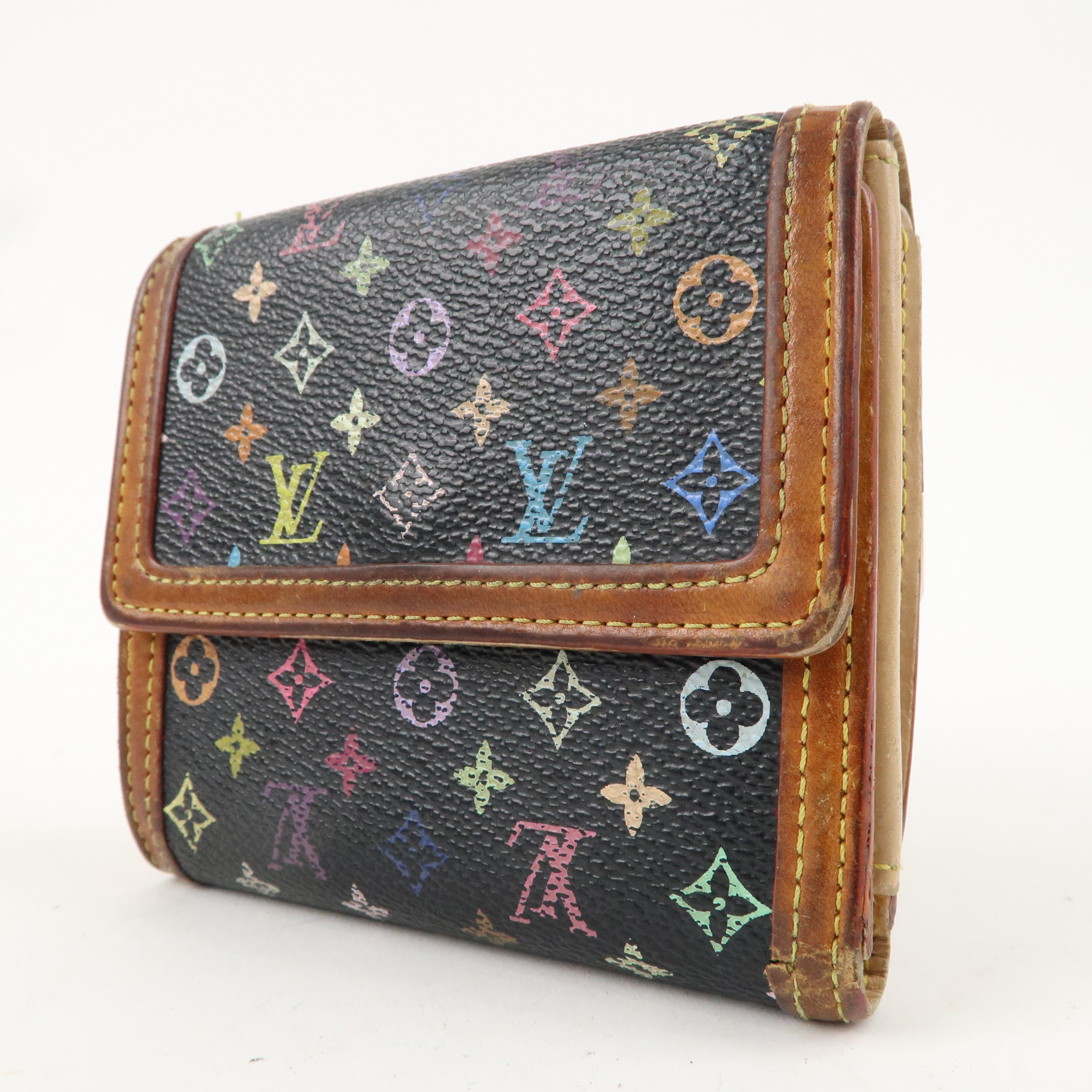 Louis Vuitton Monogram Multicolor Set of 2 Wallet M92658 M92984