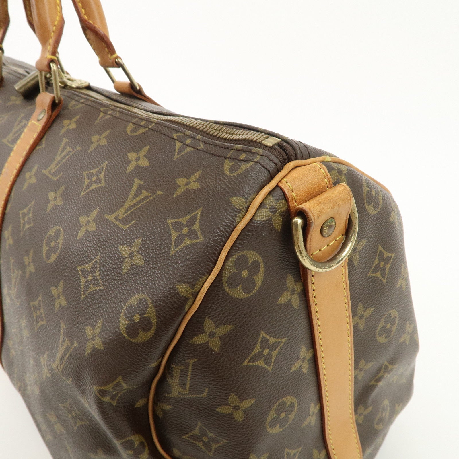 Louis Vuitton Monogram Keep All Bandouliere 50 Boston Bag M41416 Used