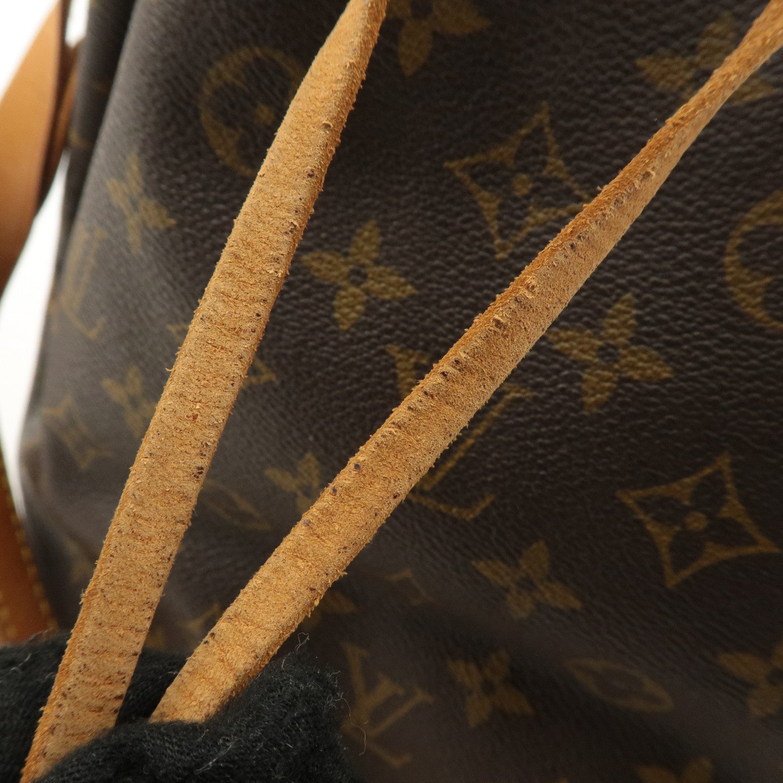 Louis Vuitton Monogram Petit Noe Shoulder Bag Brown M42226