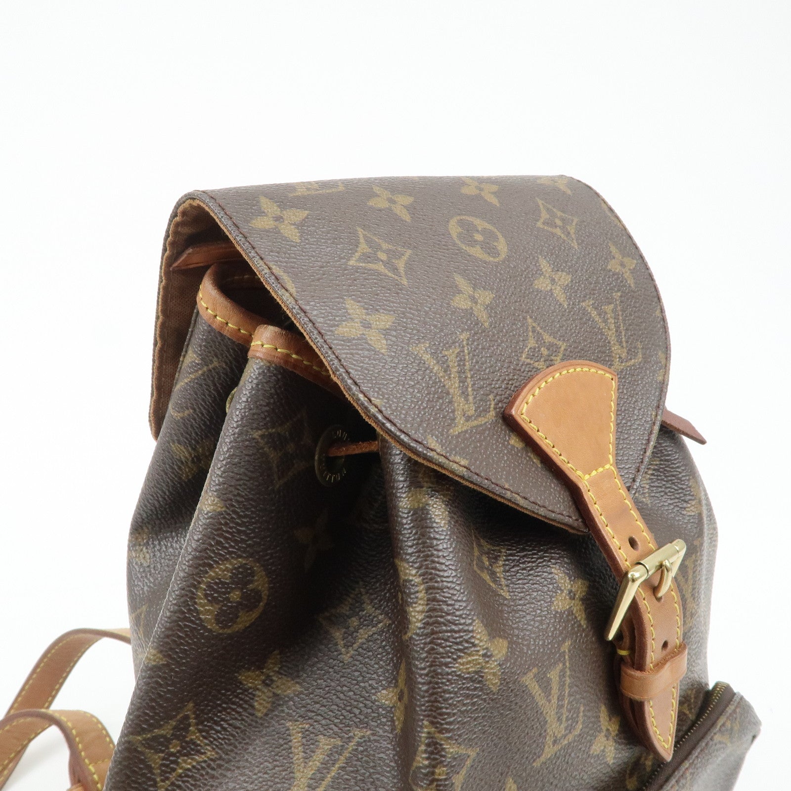 Louis Vuitton Monogram Montsouris MM Back Pack Bag M51136