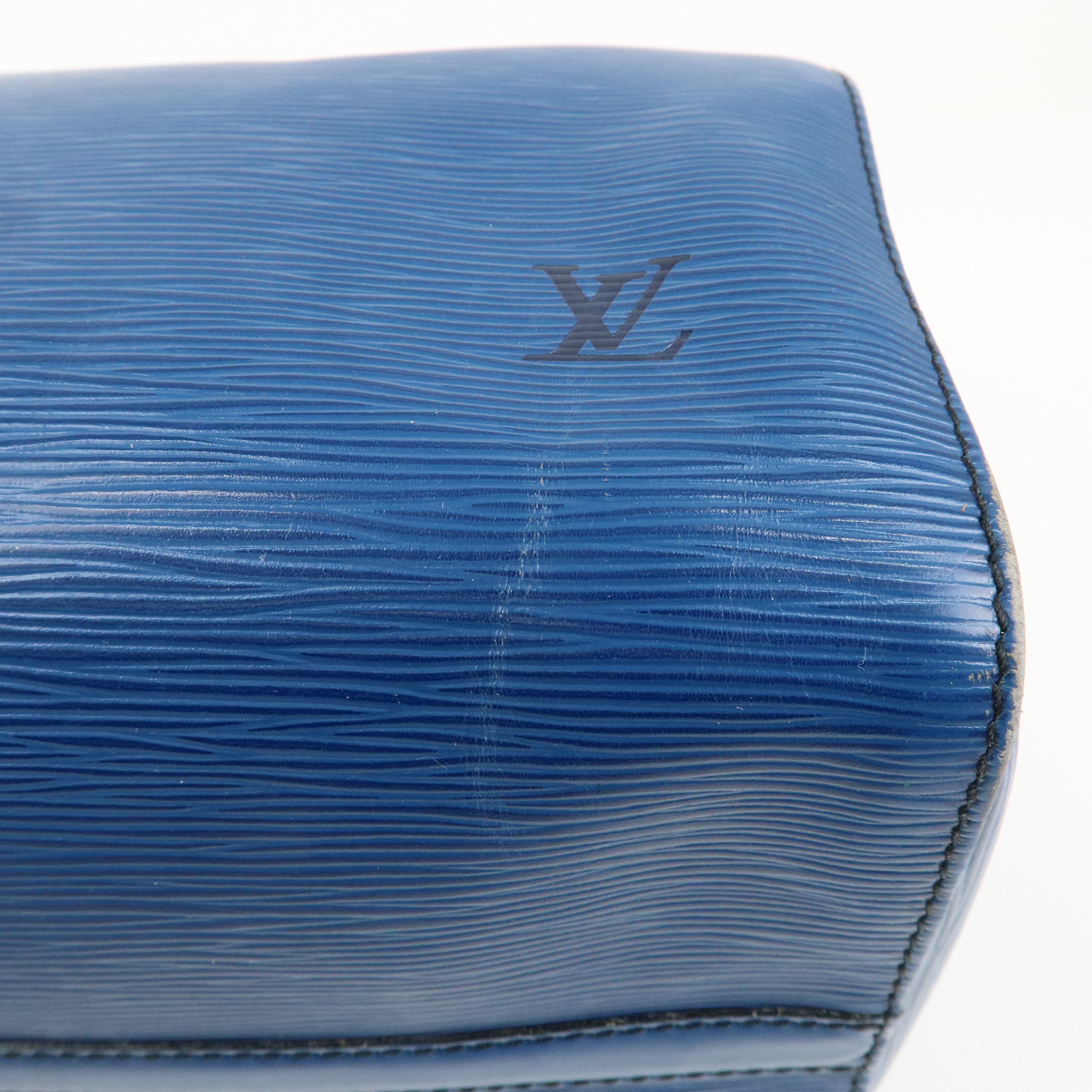 Louis Vuitton Epi Speedy 30 Hand Boston Bag Toledo Blue M43005