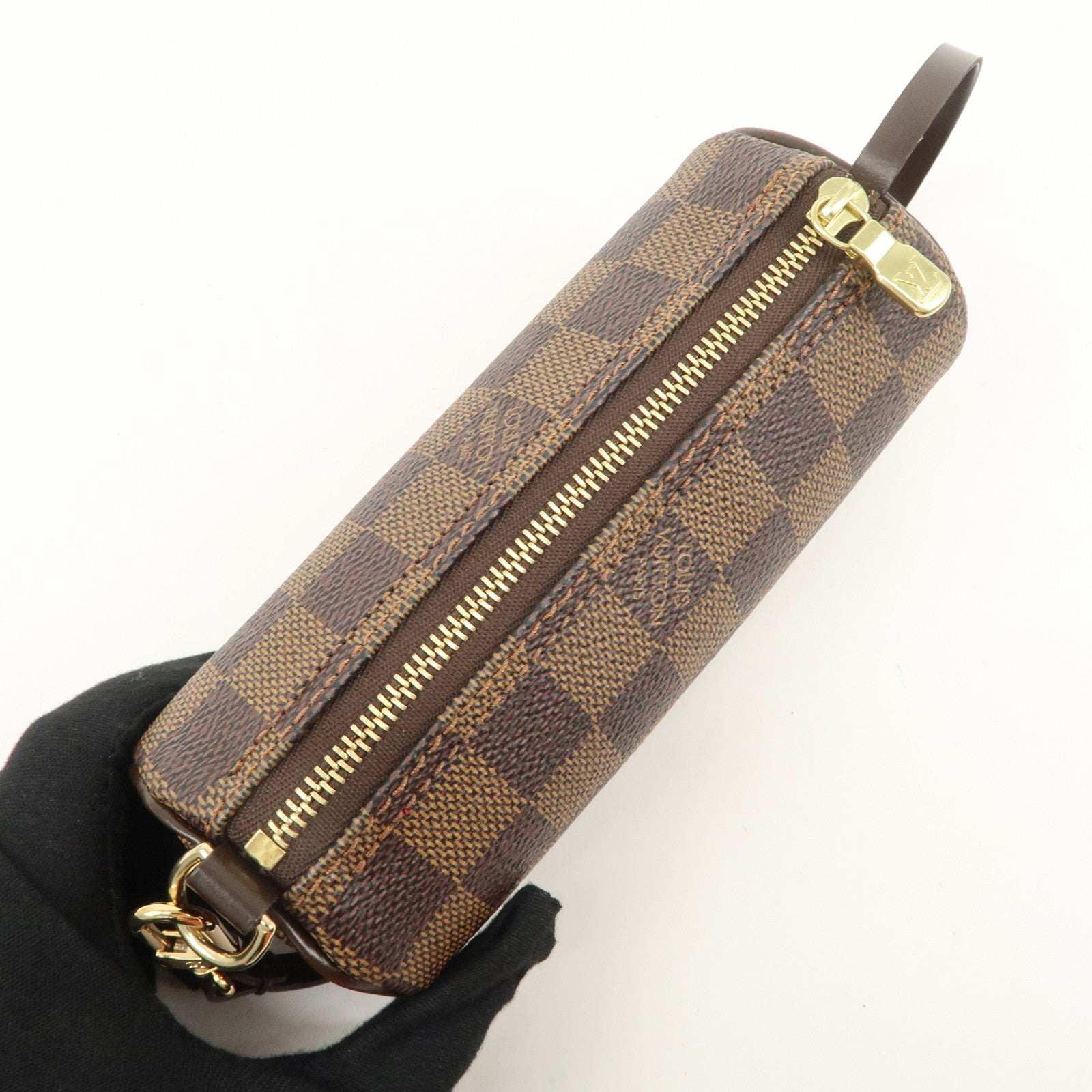 Louis Vuitton Damier Ebene Pouch for Papillon Bag Brown