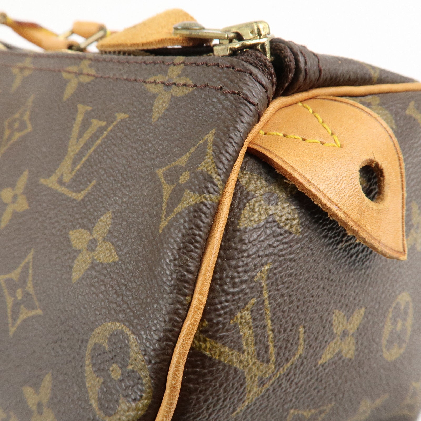 Louis Vuitton Monogram Speedy 40 Hand Bag Boston Bag M41522 Used