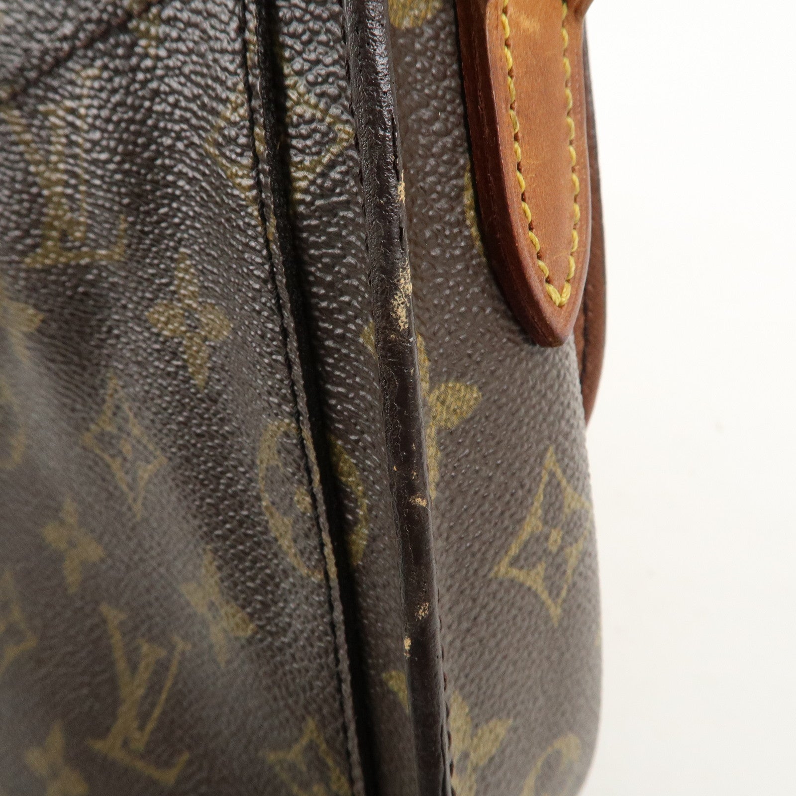 Louis Vuitton Monogram Saint Cloud MM Shoulder Bag Brown M51243