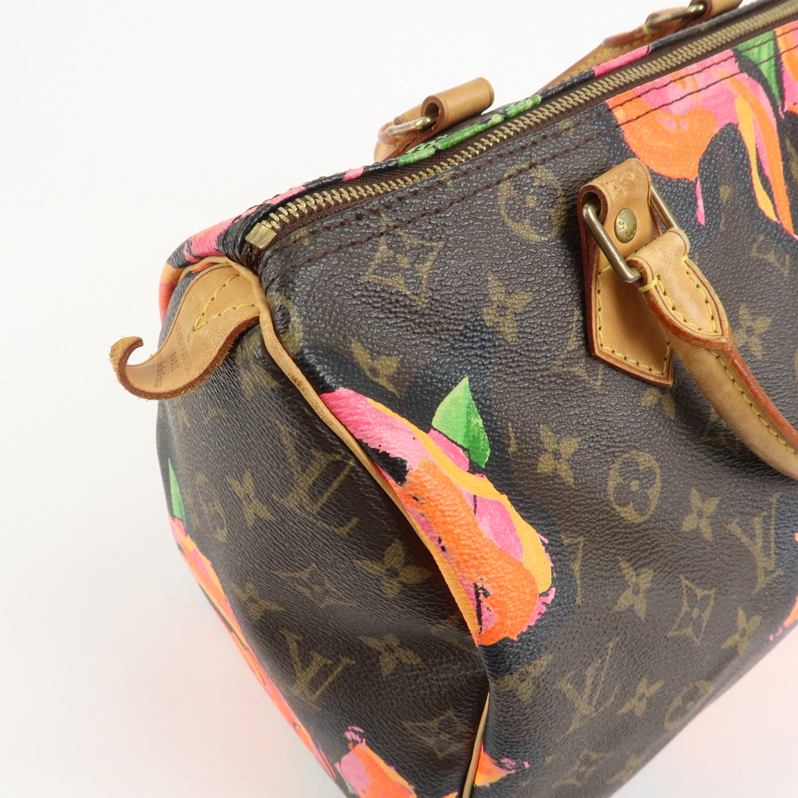 Louis Vuitton Monogram Rose Speedy 30 Hand Bag Boston Bag M48610